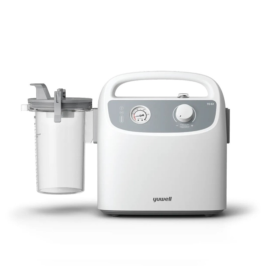 เครื่องดูดเสมหะ YUWELL Portable Phlegm Suction Unit รุ่น 7E-G1 (แบบพกพา มีแบตเตอรี่)