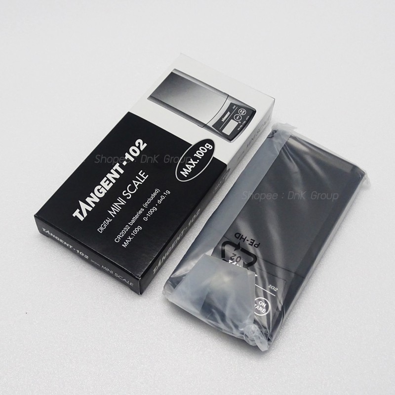 DNK GROUP เครื่องชั่งทองดิจิตอล TANGENT102 100g/0.1g *ฟรีค่าส่ง*