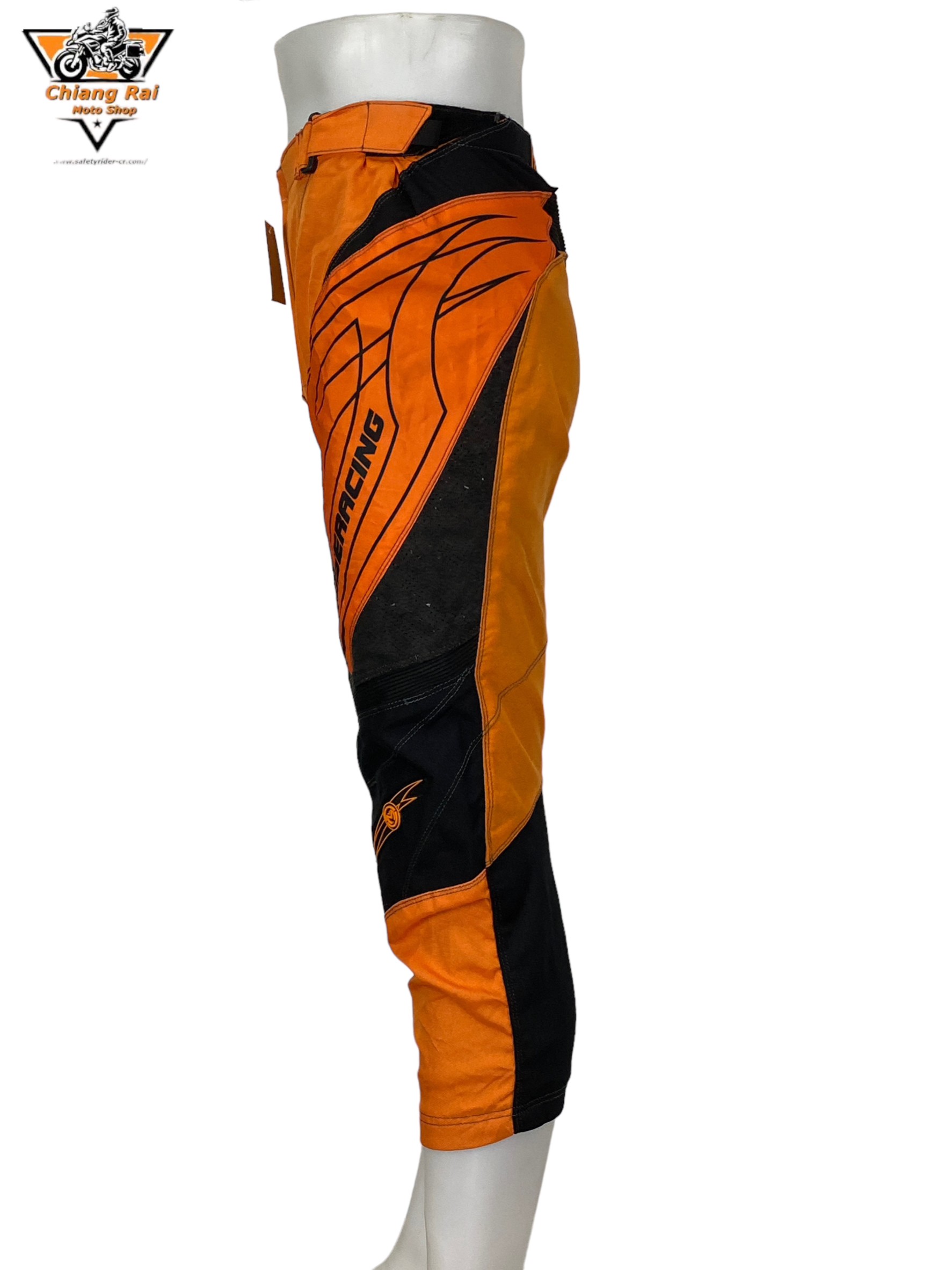 กางเกงขี่มอเตอร์ไซด์ ( มือสอง ) E&A 529: เอว 28-30" ยาว 24" **MOOSERACING**