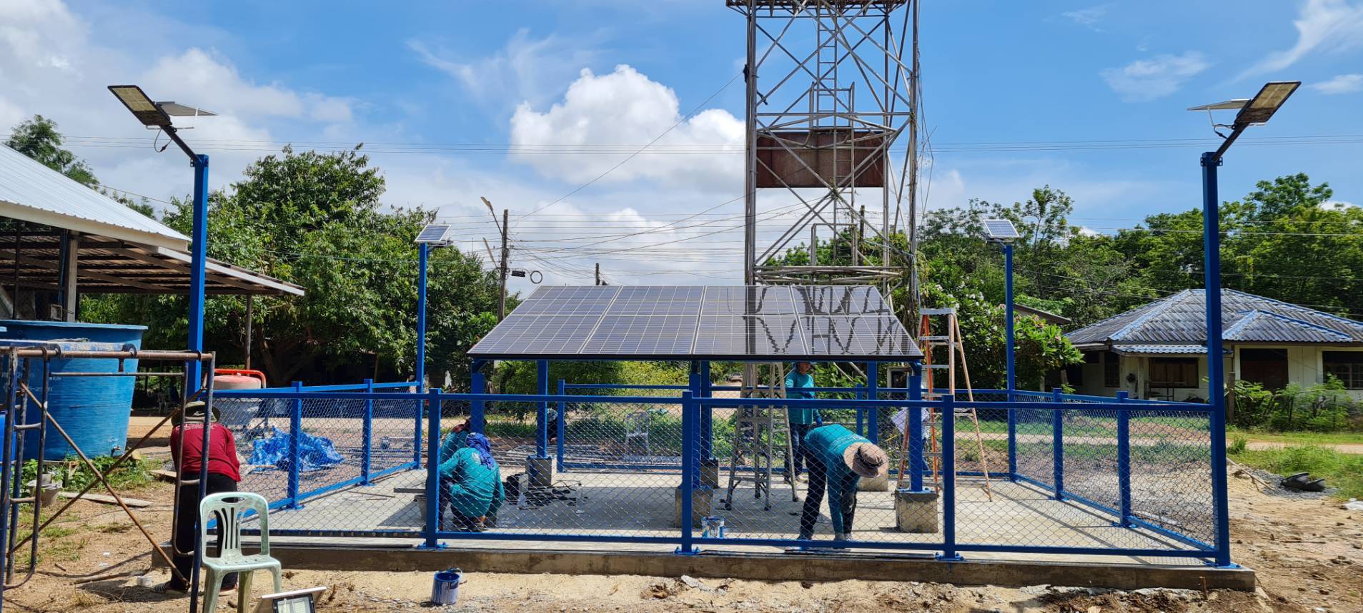 ระบบสูบน้ำพลังงานแสงอาทิตย์เพื่อการเกษตร