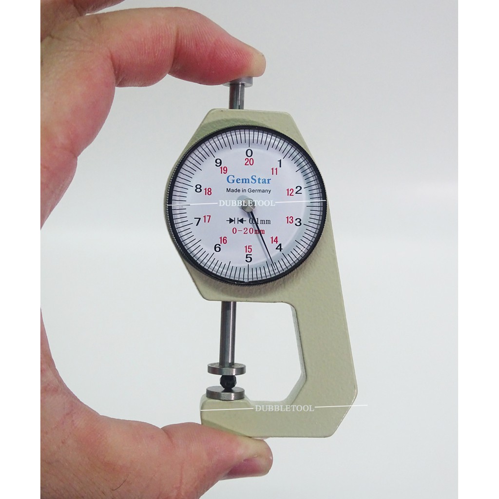 เวอร์เนียวัดขนาด นาฬิกาวัดพลอย เครื่องมือวัดเพชร พลอย แบบนาฬิกา 20 มิล