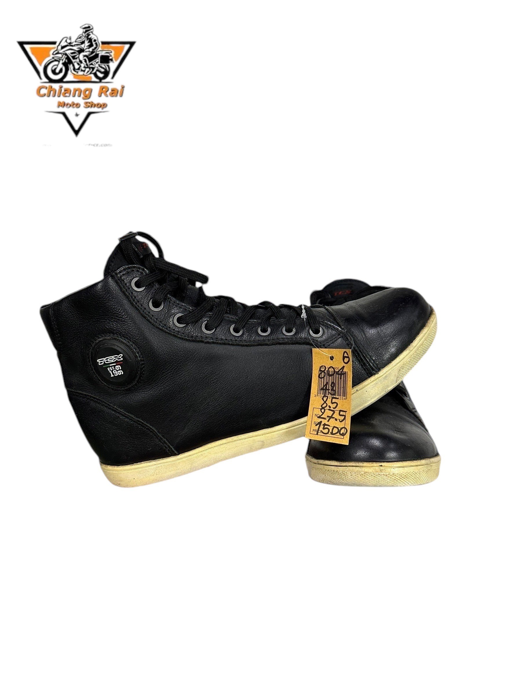 รองเท้าขี่มอเตอร์ไซด์( มือสอง) RCBS-804 Size ขนาดจากป้าย 43:EUR / 8.5:UK / 27.5:Cm.(TCX)