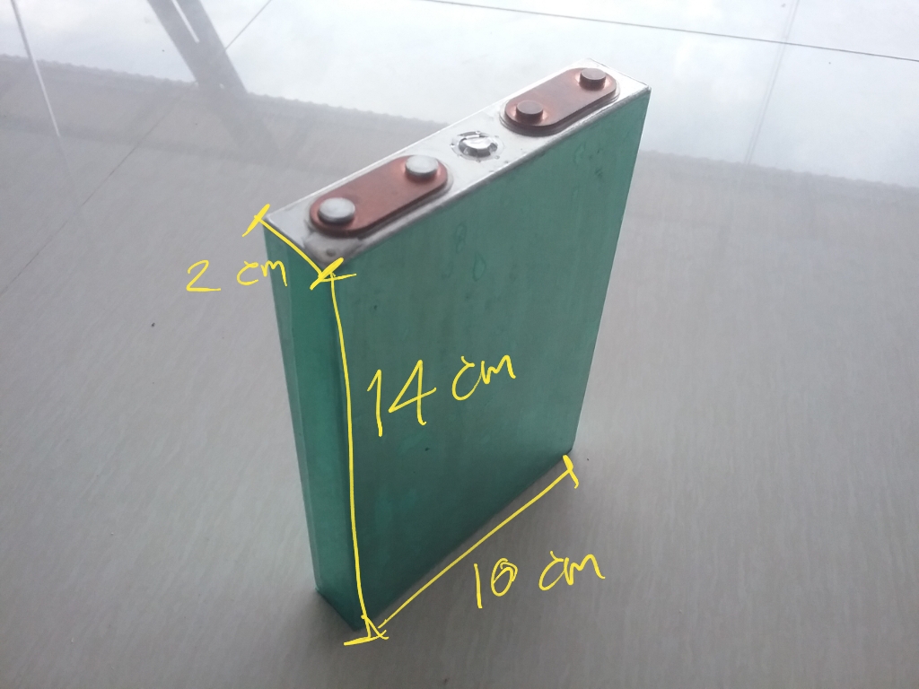 แบตเตอรี่ลิเทียมฟอสเฟส lifepo4 3.2v 20ah บัดกรีเอา