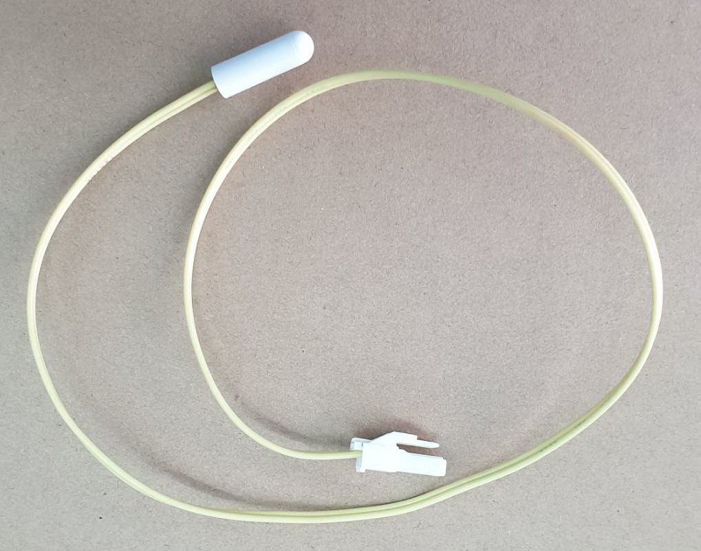 R Sensor เซ็นเซอร์ตู้เย็น TOSHIBA สายสีเหลือง 2.2 Kohm ความยาว 58 เซ็นติเมตร