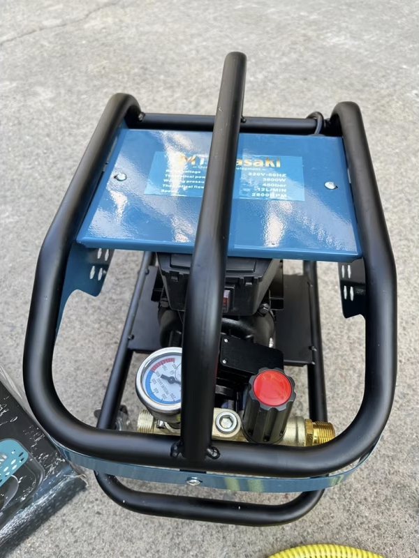 เครื่องฉีดน้ำมีล้อ ปรับรอบได้ 450 บาร์ ยี่ห้อ Masaki (มาซากิ) รุ่น MT-1800