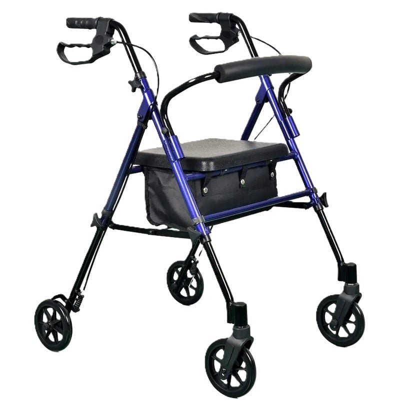 รถเข็นช่วยเดิน พร้อมล้อเลื่อน JUMAO Rollator Walker รุ่น JM0403