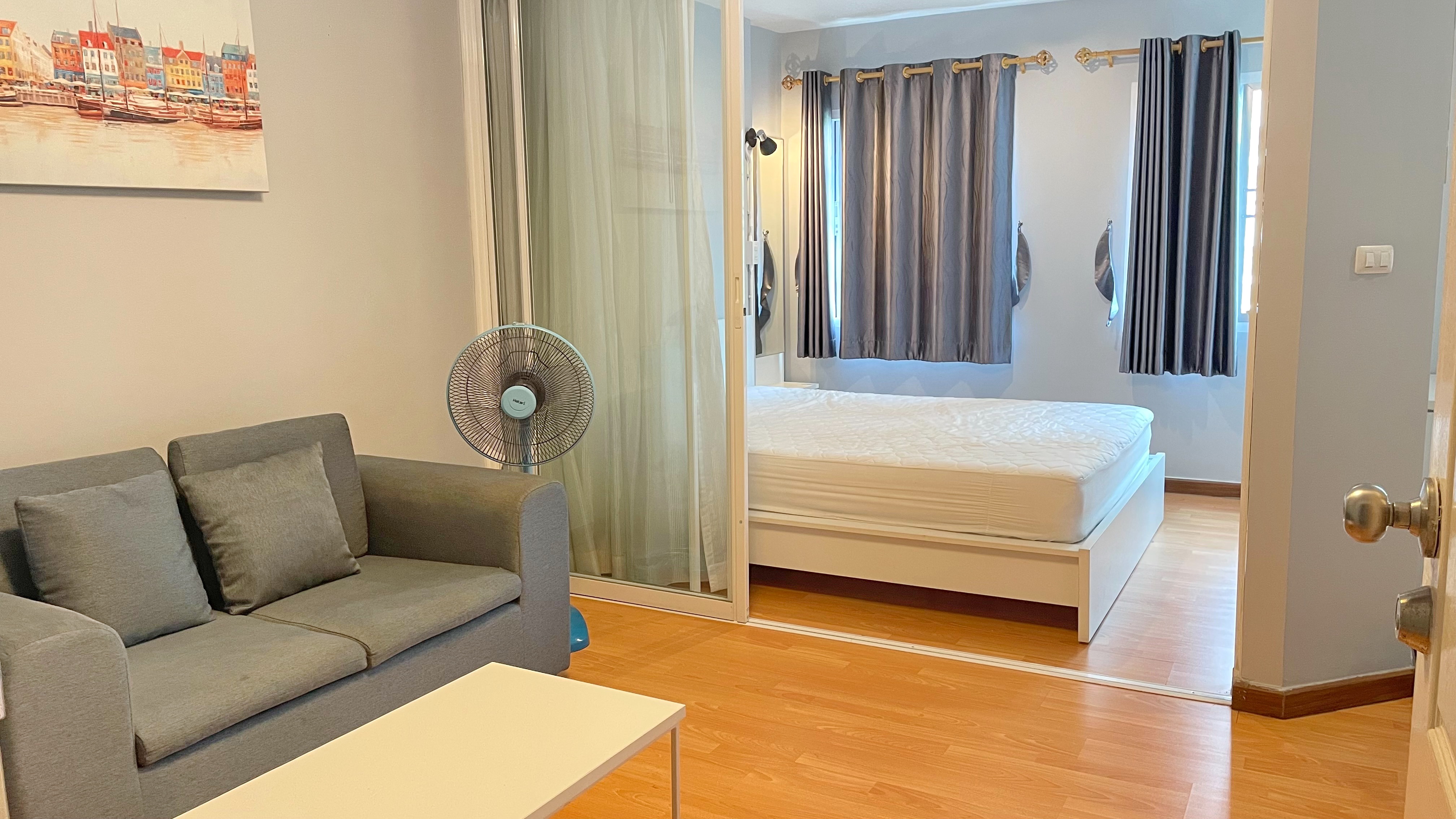 ทิวลิปอ้อมน้อย ห้องปรับปรุงใหม่ มีเครื่องซักผ้าให้ 30