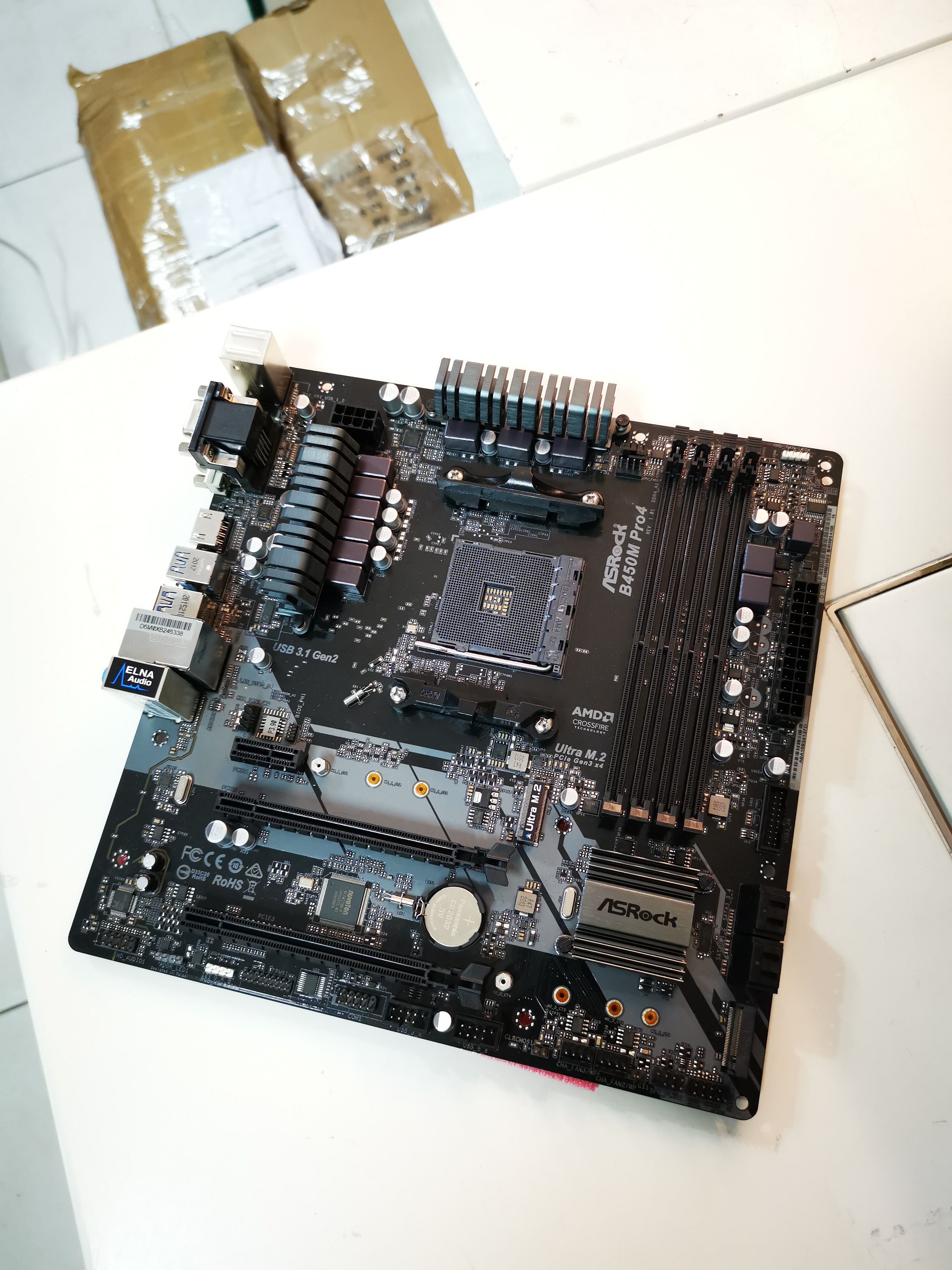 ASROCK B450M PRO 4