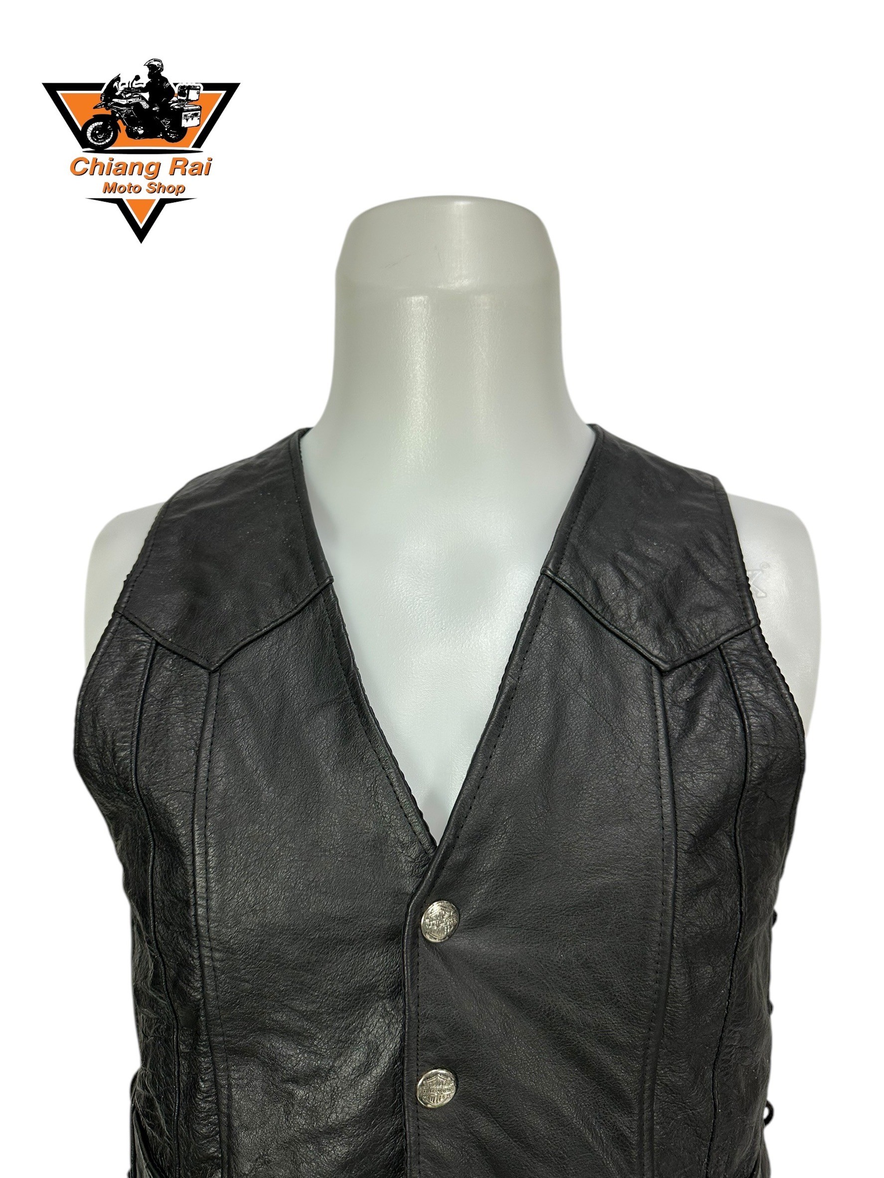 เสื้อขี่มอเตอร์ไซด์( มือสอง) RCSA 968 : อก 40" ยาว 20" (S) **Harley Davidson**