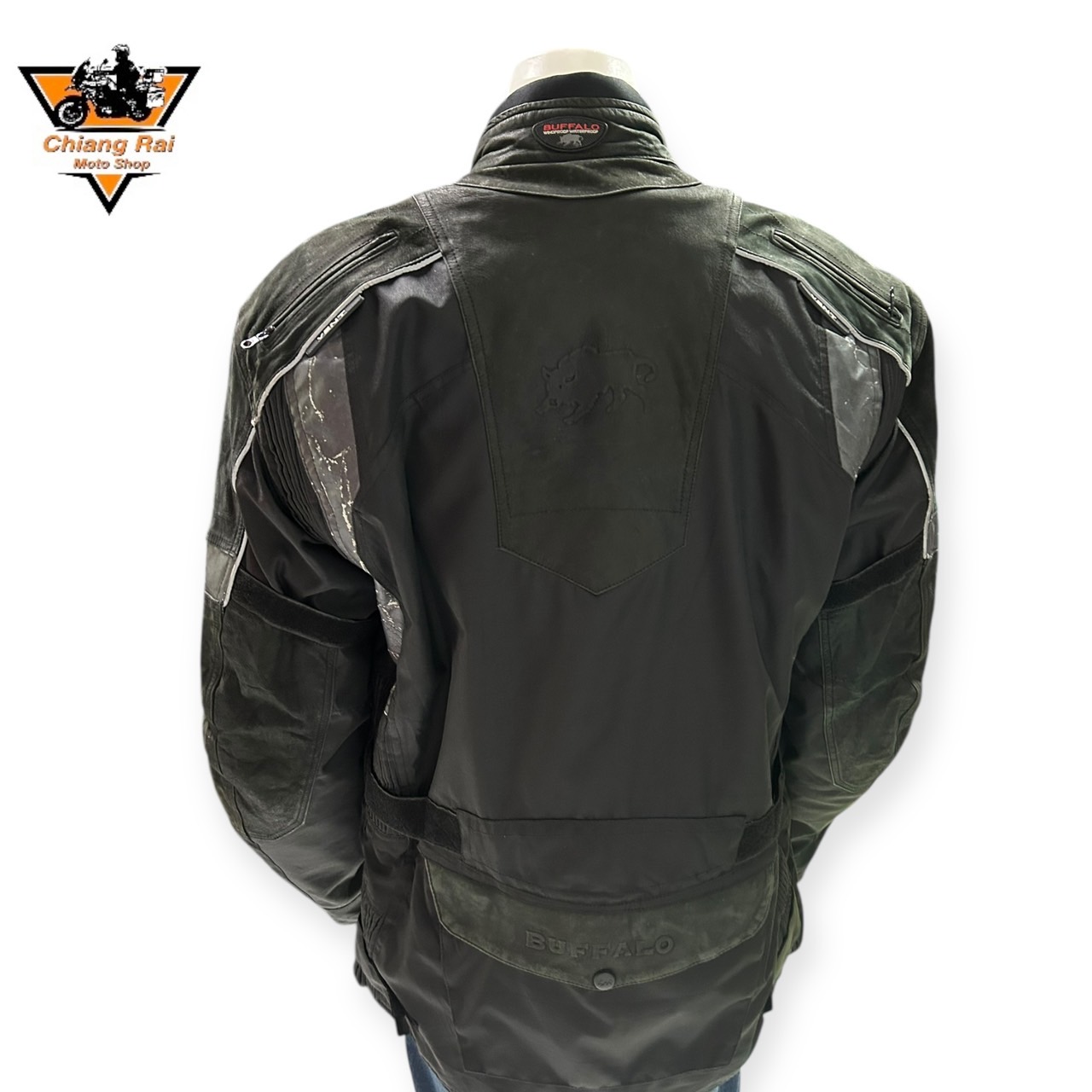 เสื้อขี่มอเตอร์ไซด์( มือสอง) RCTA 752 อก 50" ยาว 29 (XL) **Buffalo**