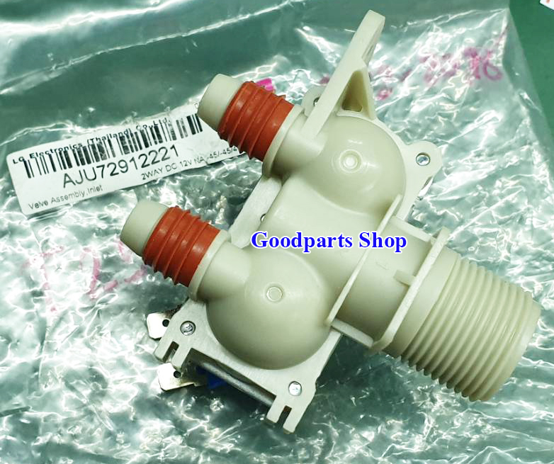 AJU72912221 INLET VALVE LG 2WAY DC12V รุ่น T2518VSAV,T2511VSAM ,T2512VSAM