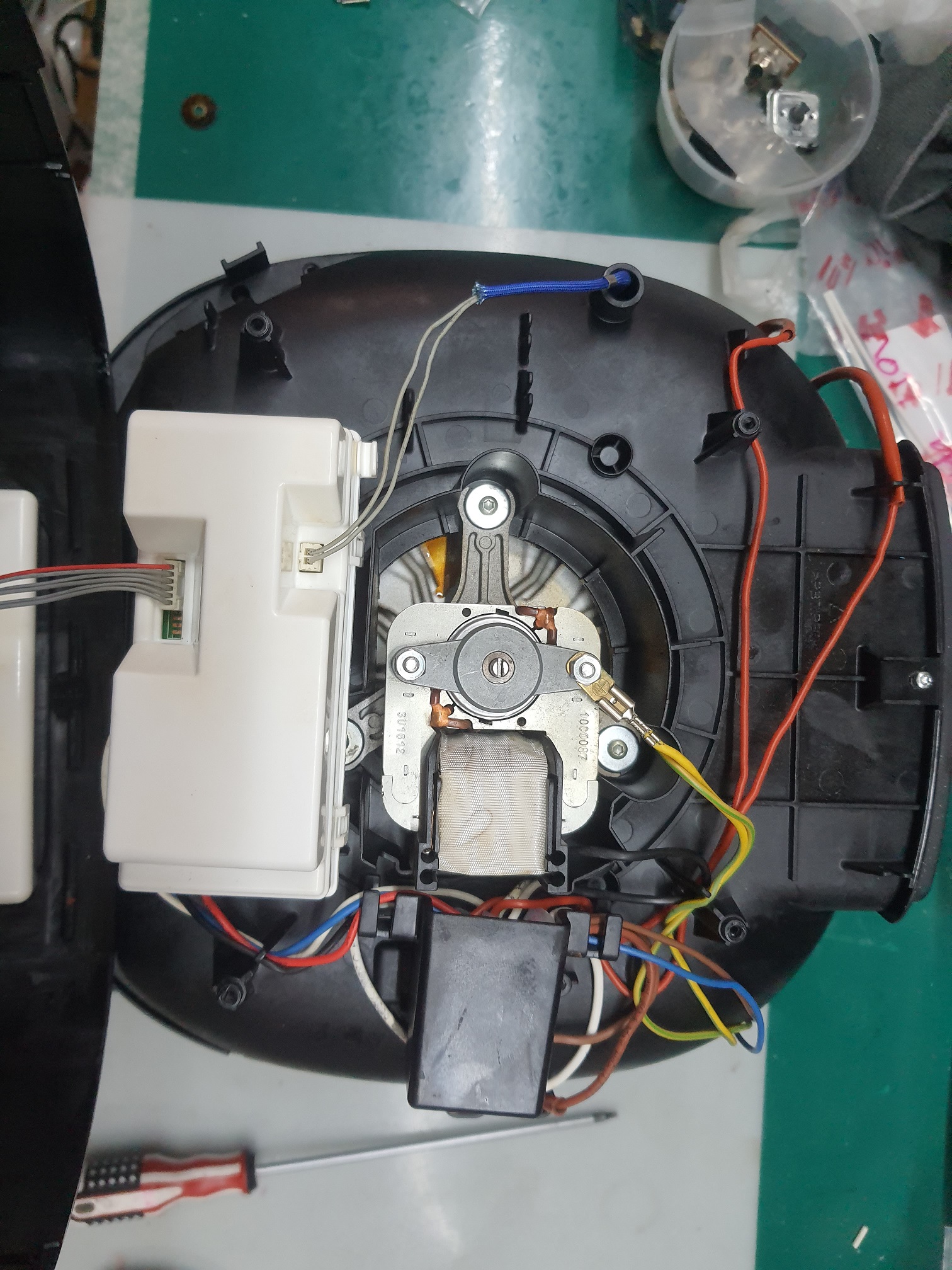 ซ่อมหม้อทอดไร้น้ำมัน ยี่ห้อ PHILIPS รุ่น HD9650 อาการไม่ร้อน