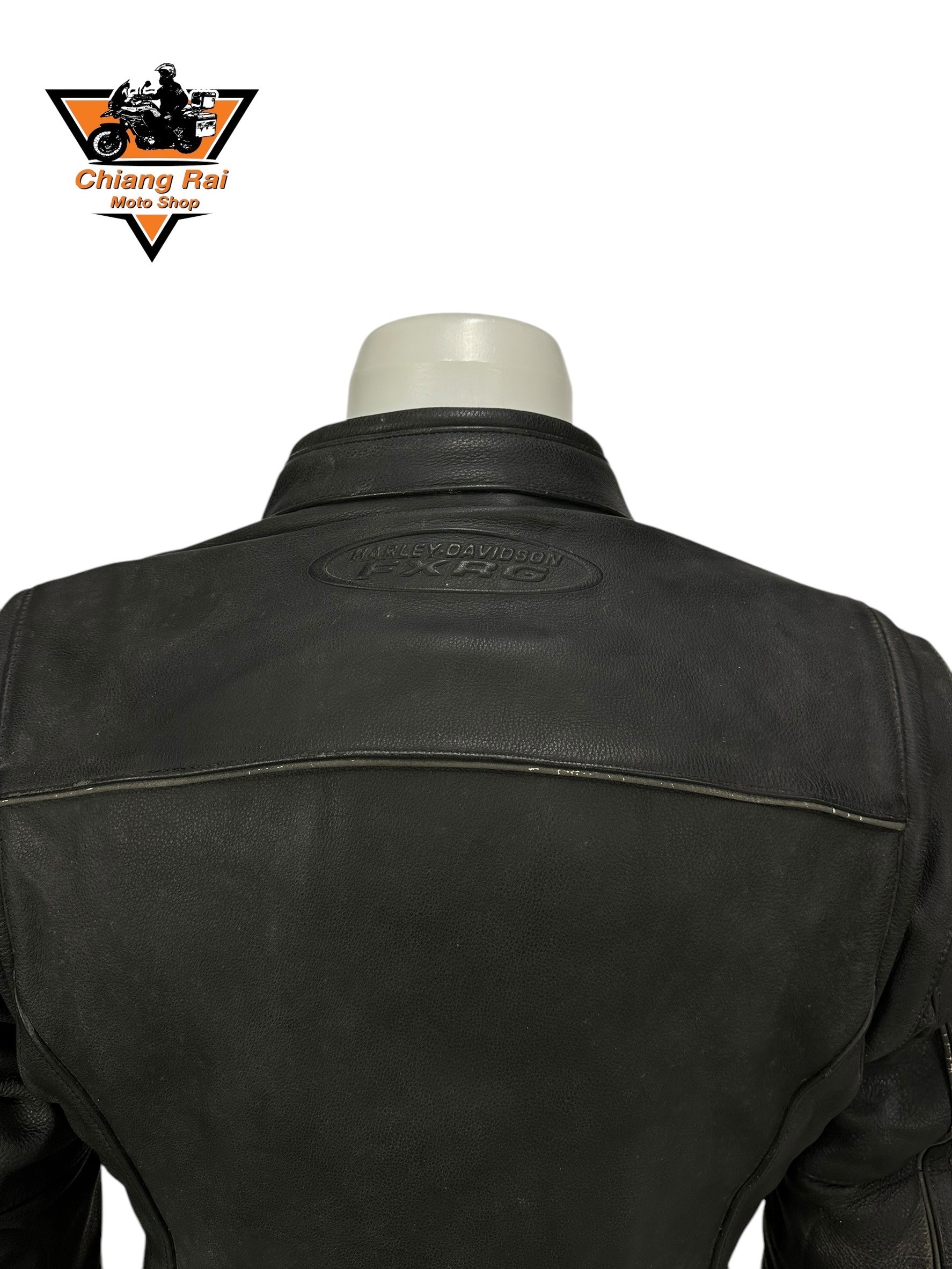 เสื้อขี่มอเตอร์ไซด์( มือสอง) RCSA 969 : อก 36-38" ยาว 21" (S) **Harley Davidson**