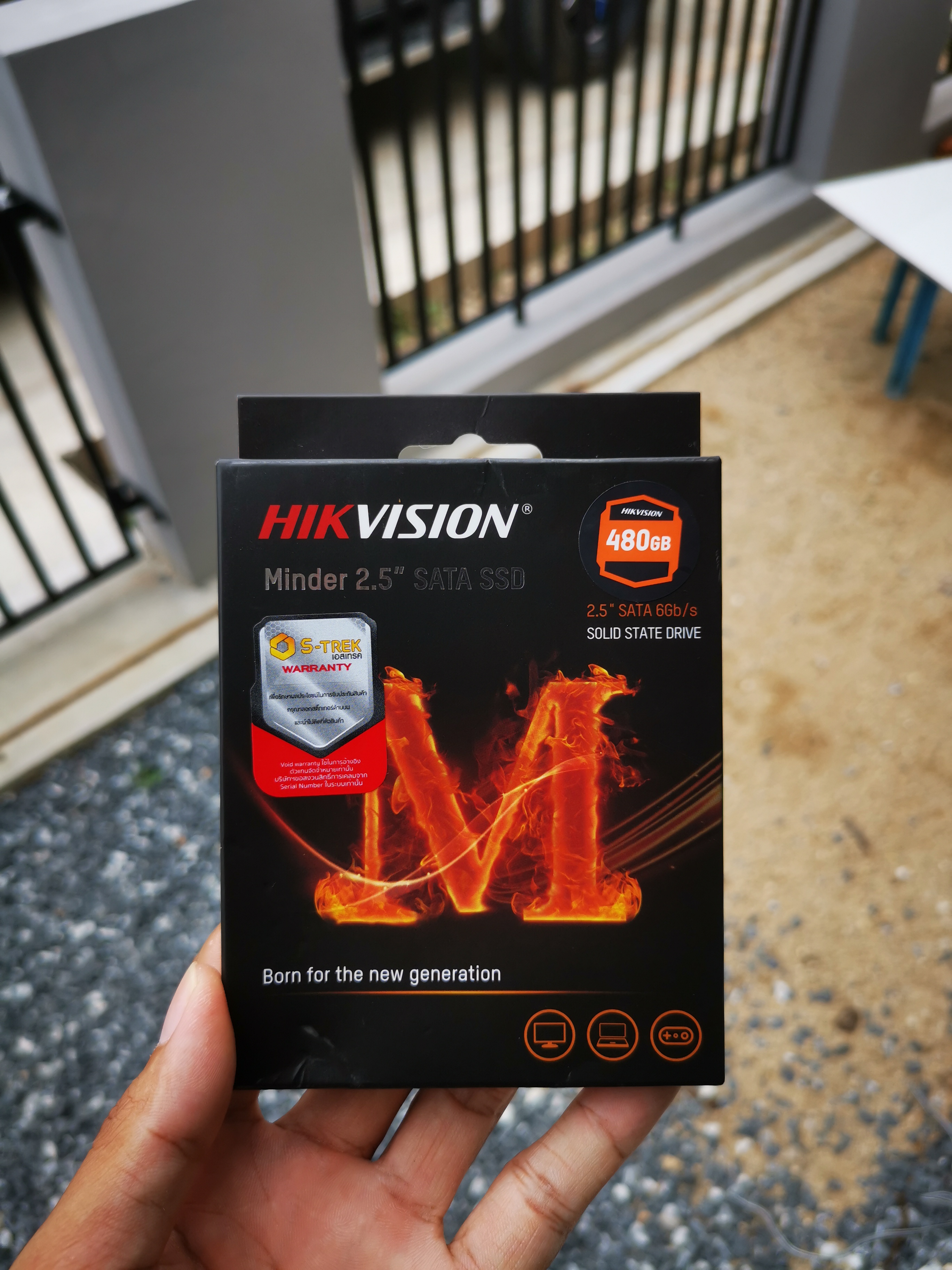 SSD SATA HIKVISION MIDER 480 GB