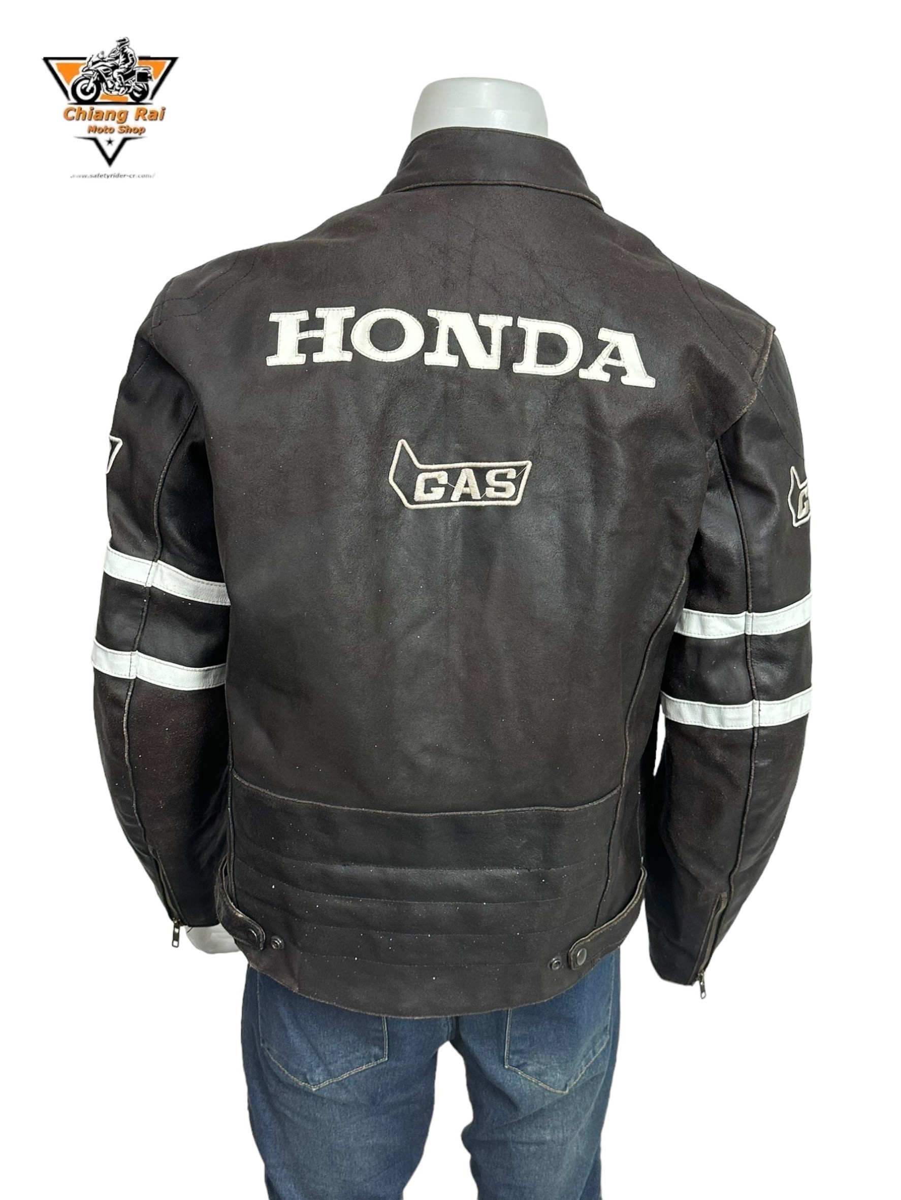 เสื้อขี่มอเตอร์ไซด์( มือสอง) RCSA 860 : อก 46" ยาว 25" (L) **HONDA**