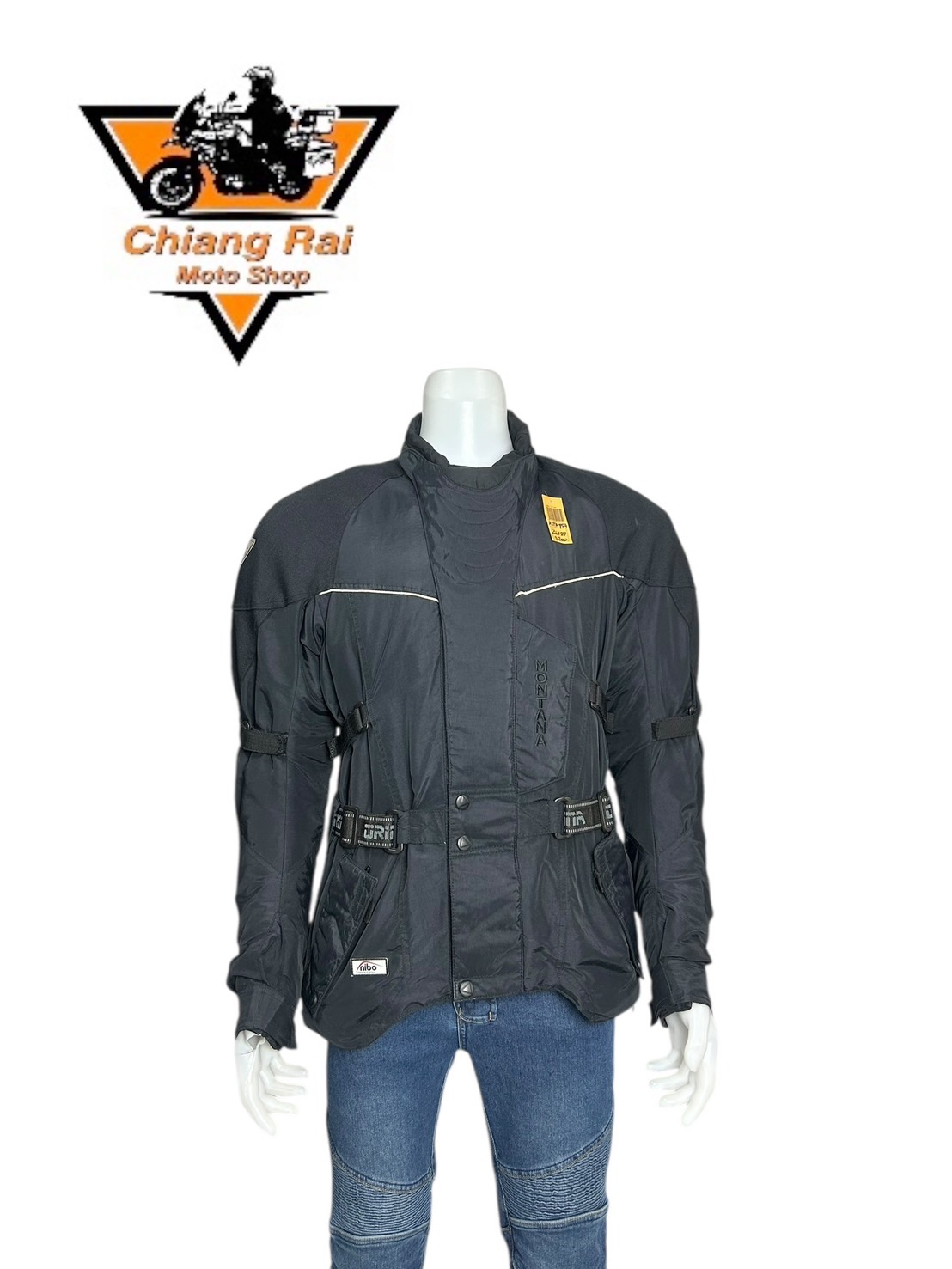 เสื้อขี่มอเตอร์ไซด์( มือสอง) CRTA 754 อก 46" ยาว 27 (L) **Montana**
