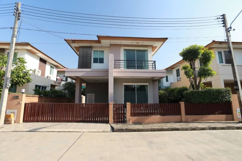 ให้เช่าบ้านเดี่ยว ติดถนนเส้น 345 ใกล้ รร.สารสาสท์ ราชพฤกษ์