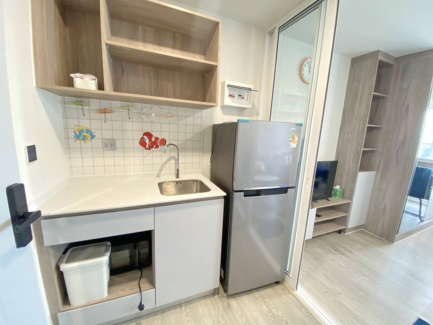 ให้เช่า Condo Kave town Island รังสิต ติด มหาวิทยาลัย กรุงเทพ ห้องใหม่ พร้อมเข้าอยู่