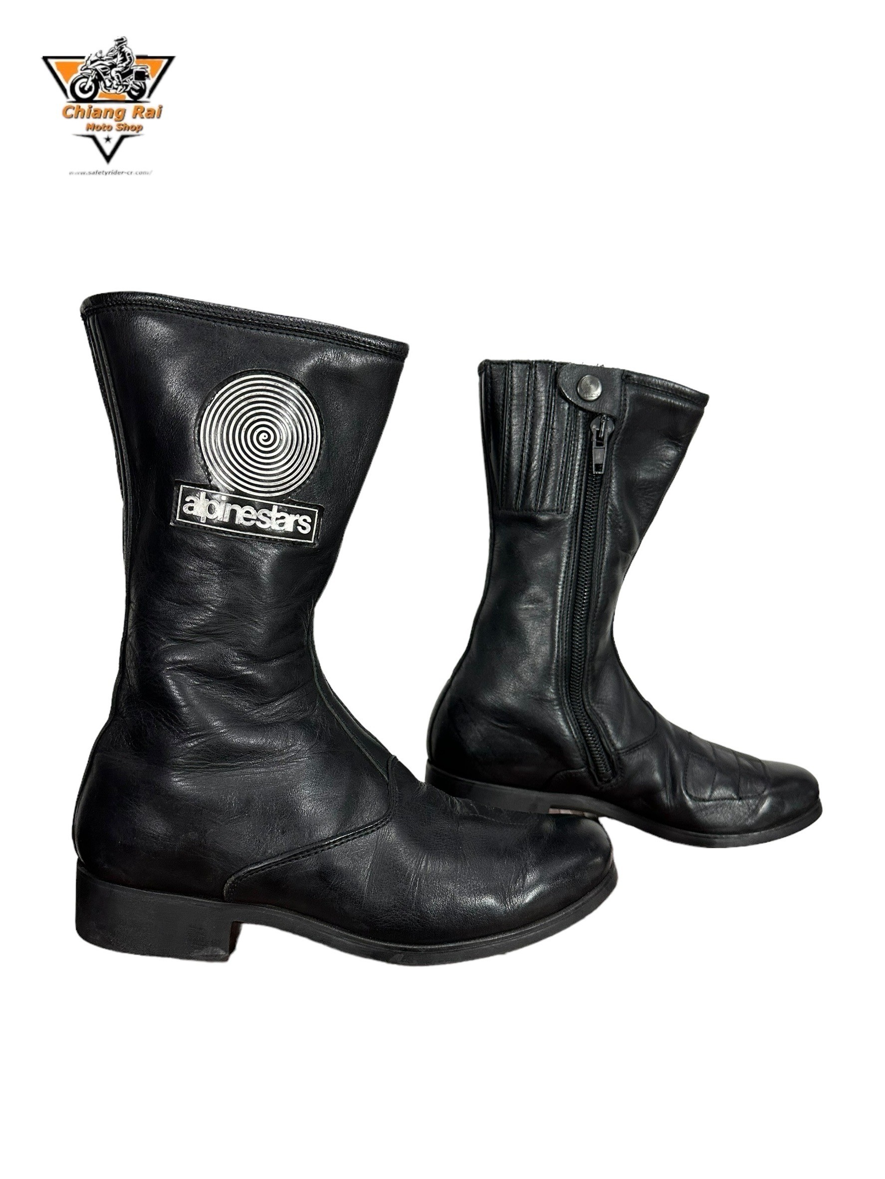 รองเท้าขี่มอเตอร์ไซด์( มือสอง) RCBS-611 Size ขนาดจากป้าย 42:EUR / 7.5:UK / 25.8:Cm.(alpinestars)