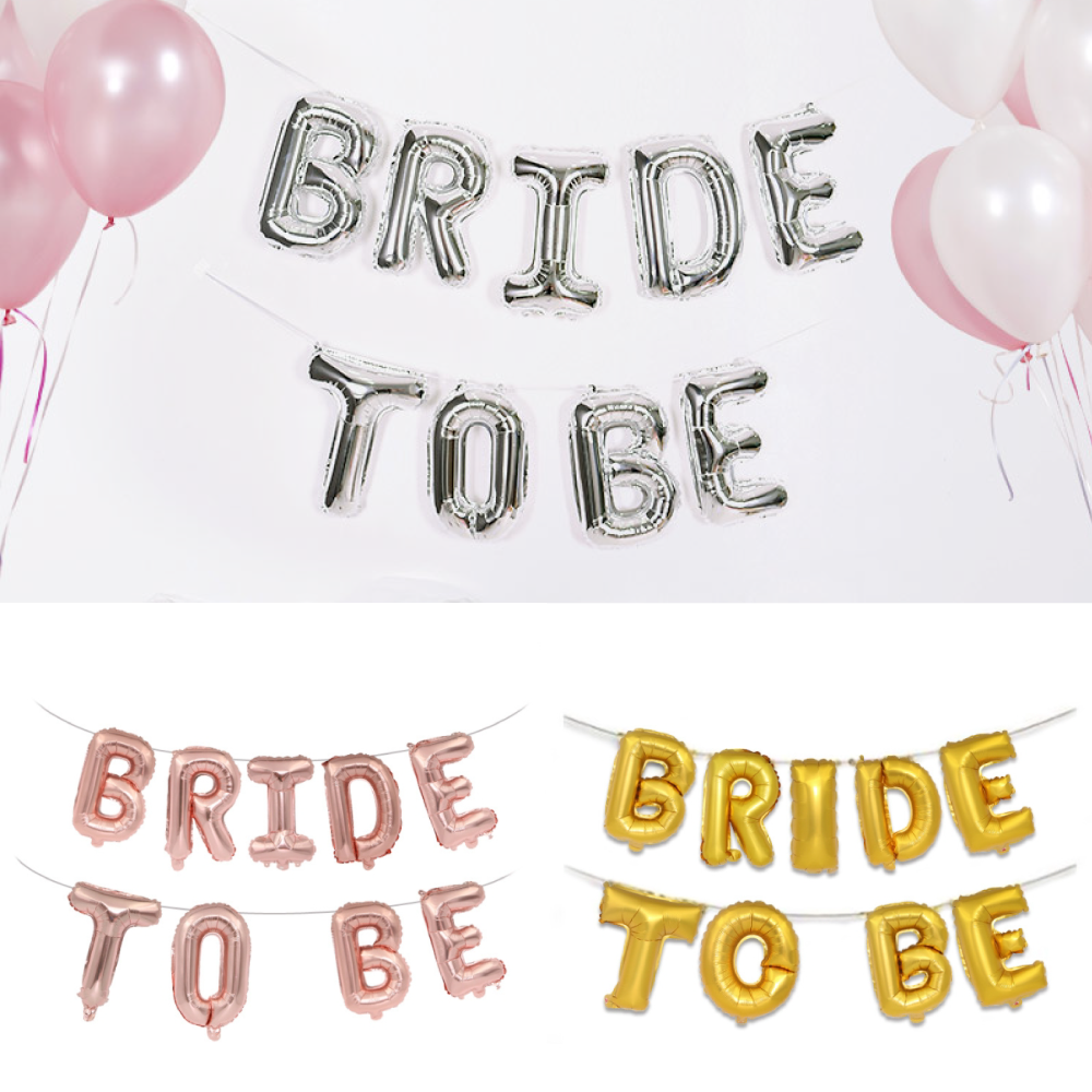 ฟอยล์เซ็ท BRIDE TO BE ขนาด 16 นิ้ว A