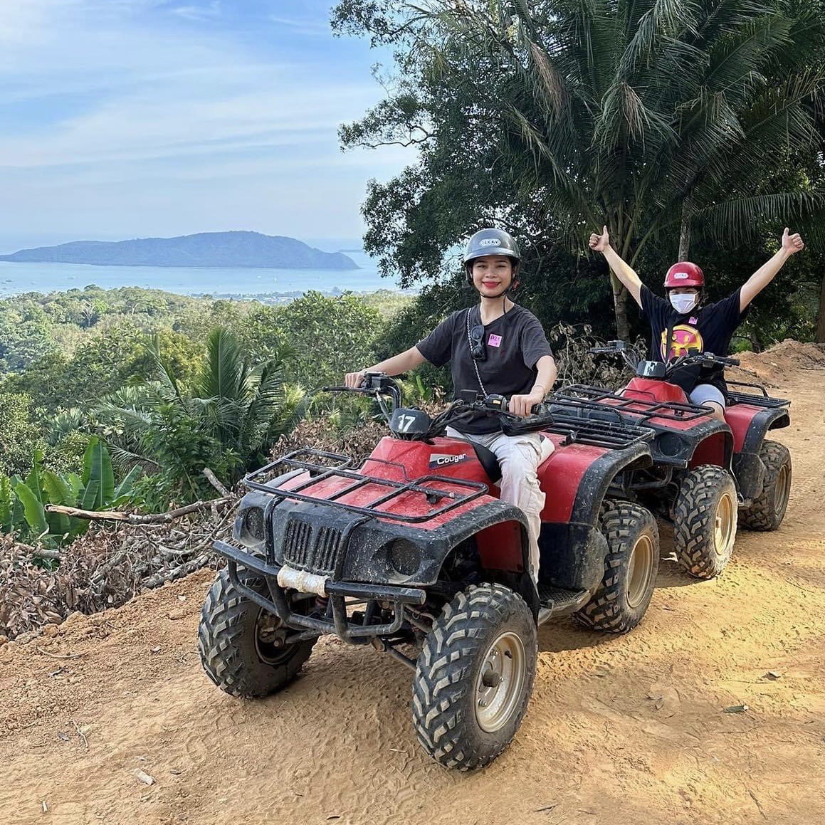 ATV 1.30 Hours Big Buddha & Sea View & Jungle