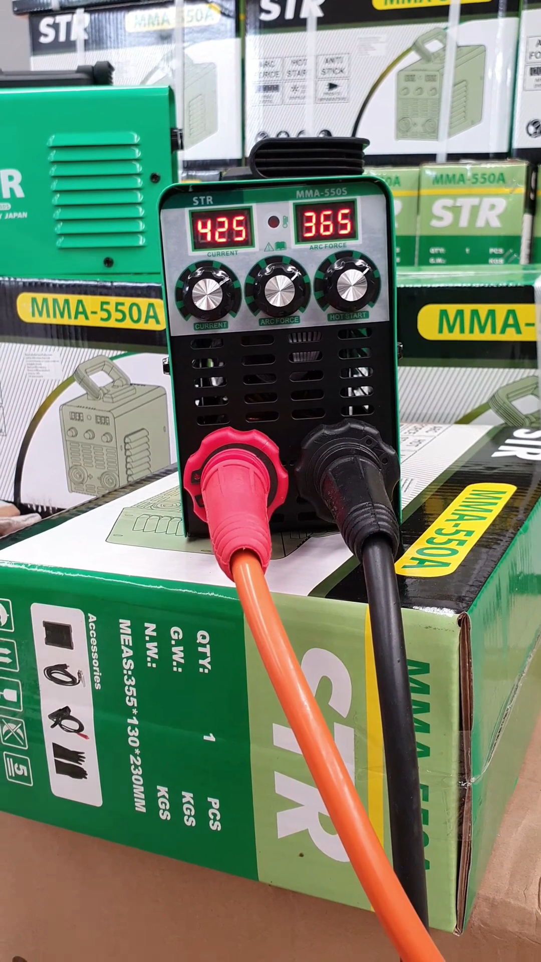 ตู้เชื่อมจิ๋ว ยี่ห้อ STR รุ่น MMA-550A