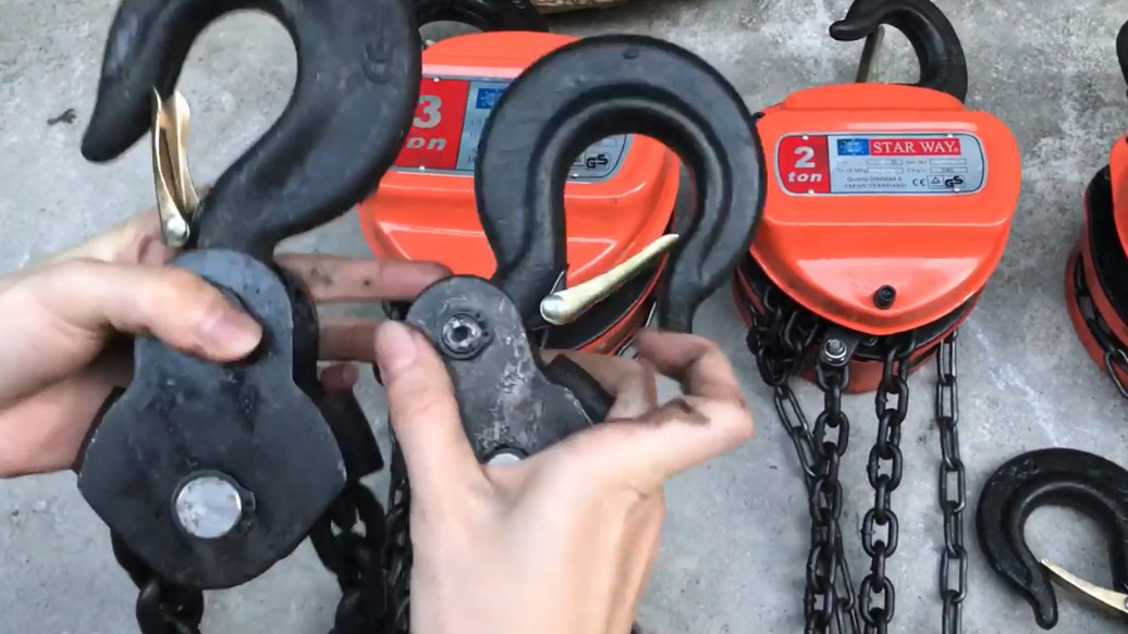 รอกโซ่ แบบทรงเหลี่ยม Starway (ไต้หวันแท้) มีขนาด 1-3ตัน