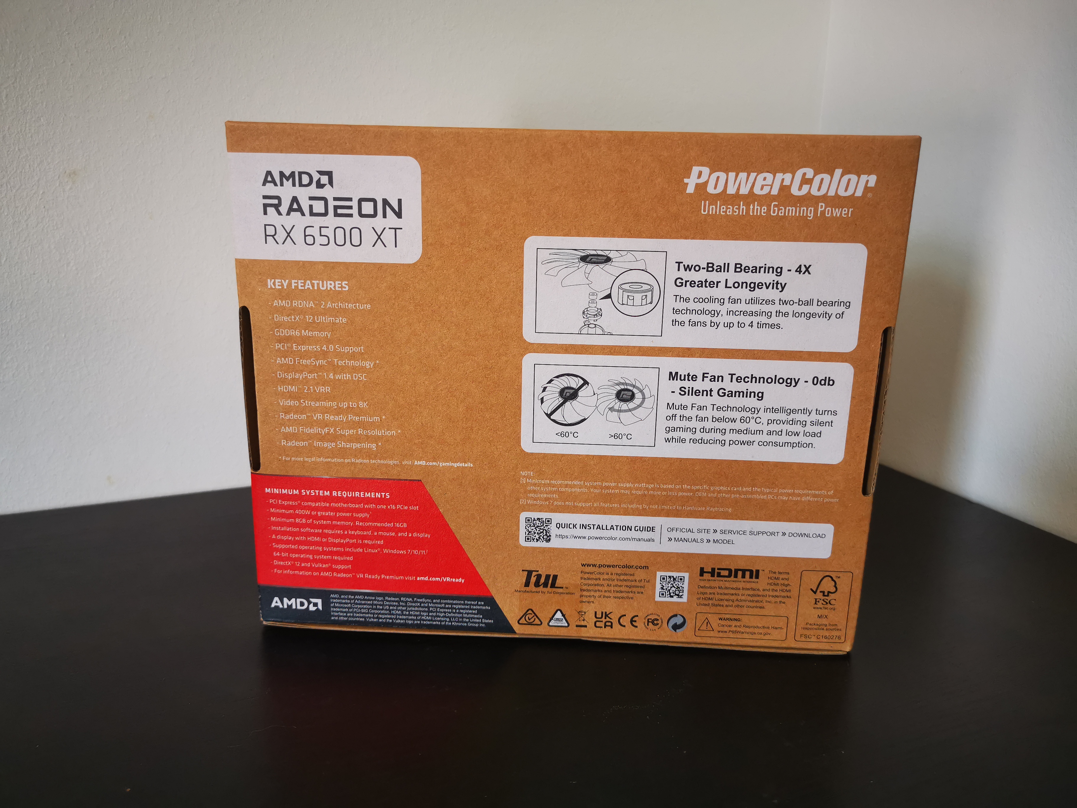 Powercolor RX 6500 XT 4GB GDDR6