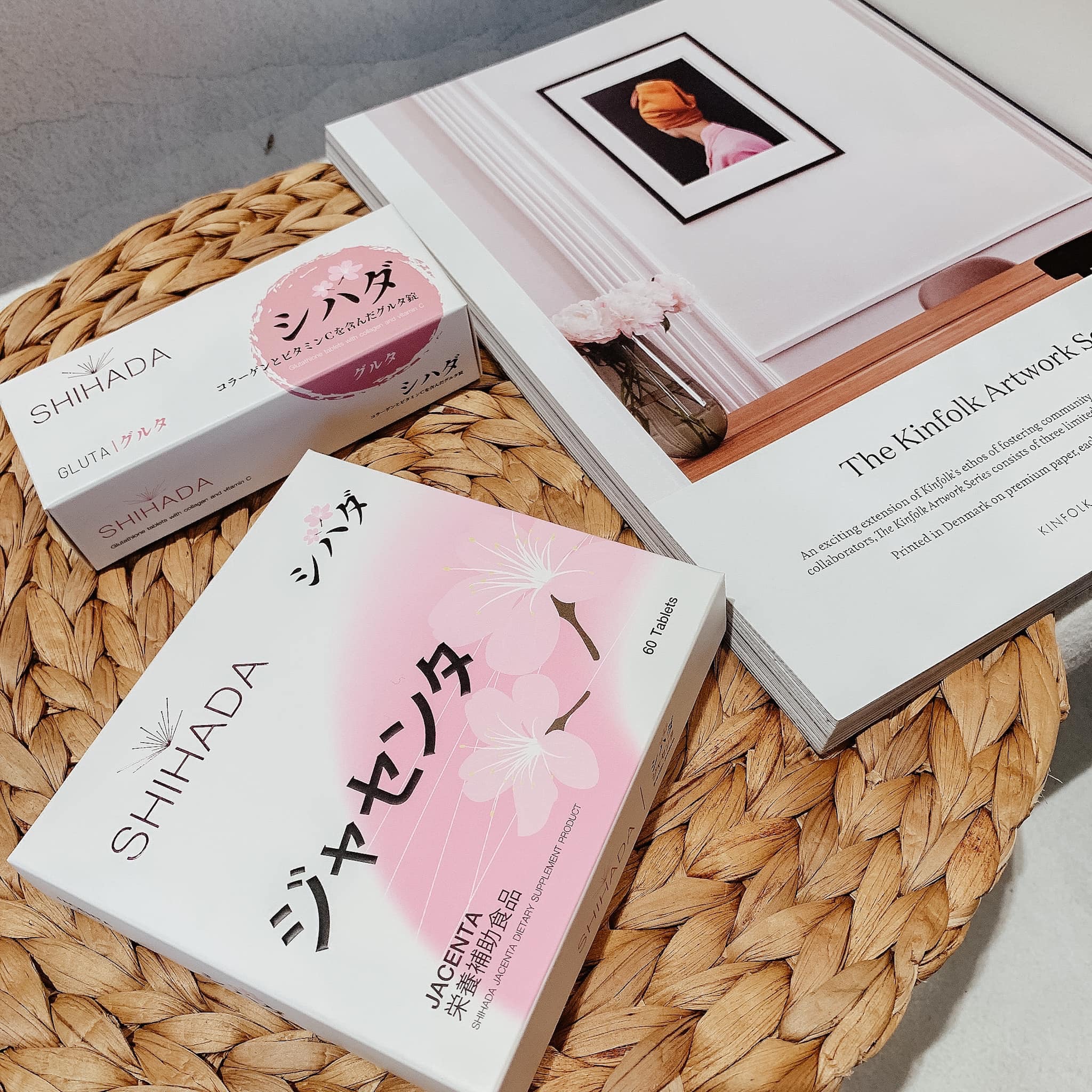 Shihada Gluta 50 เม็ด + Jacenta 60 เม็ด Set คู่ Promotion สุดคุ้ม