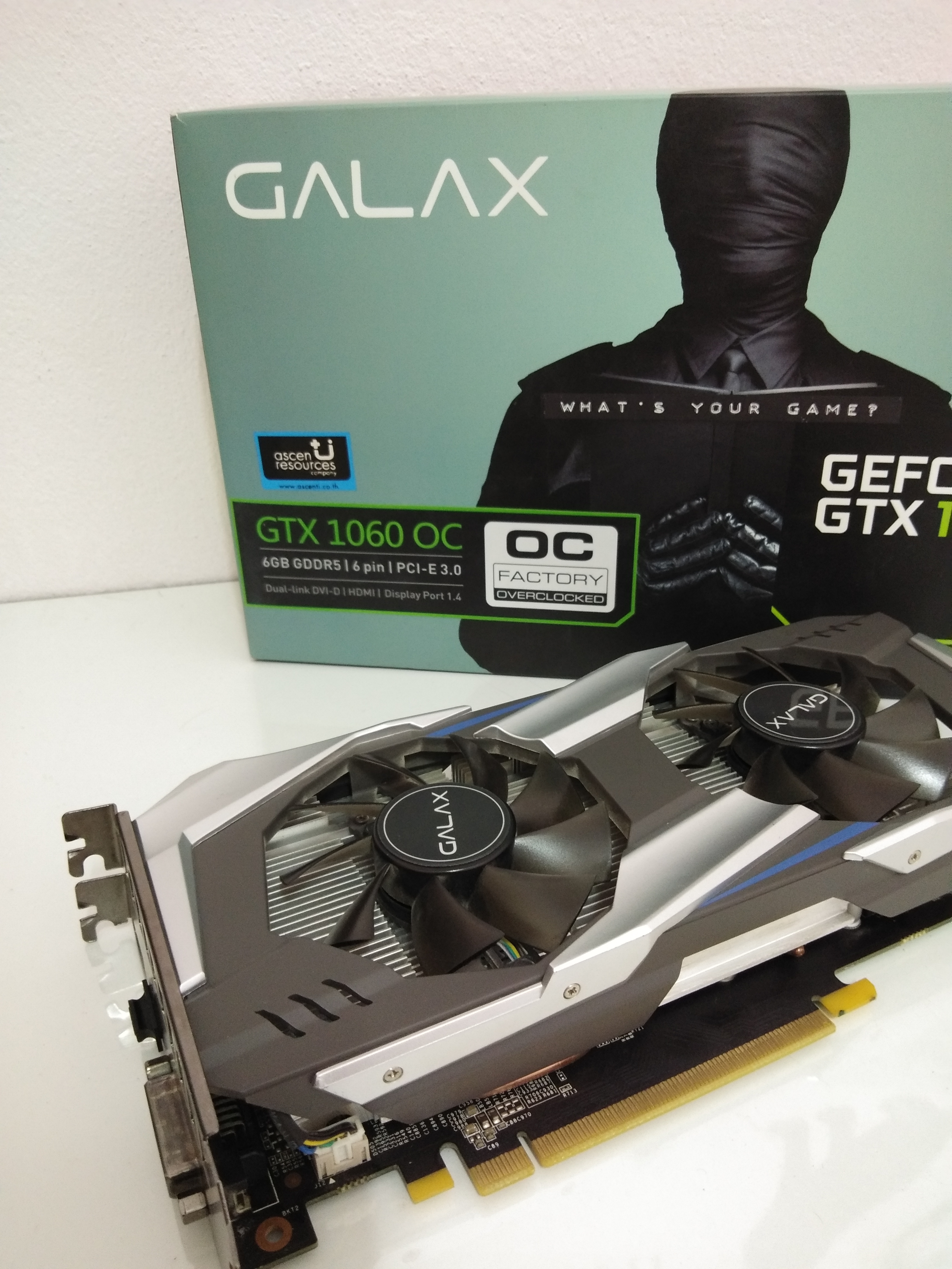 GALAX GTX1060 OC 6GB