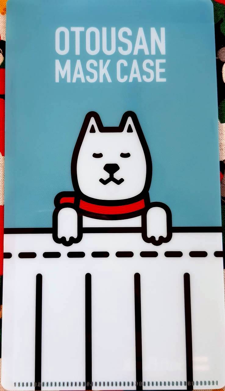 OTOUSAN MASK CASE ซองใส่หน้ากาก ซองใส่แมส ใส่ตั๋ว ฯลฯ จากญี่ปุ่น Size : 11 x 20.5 cm