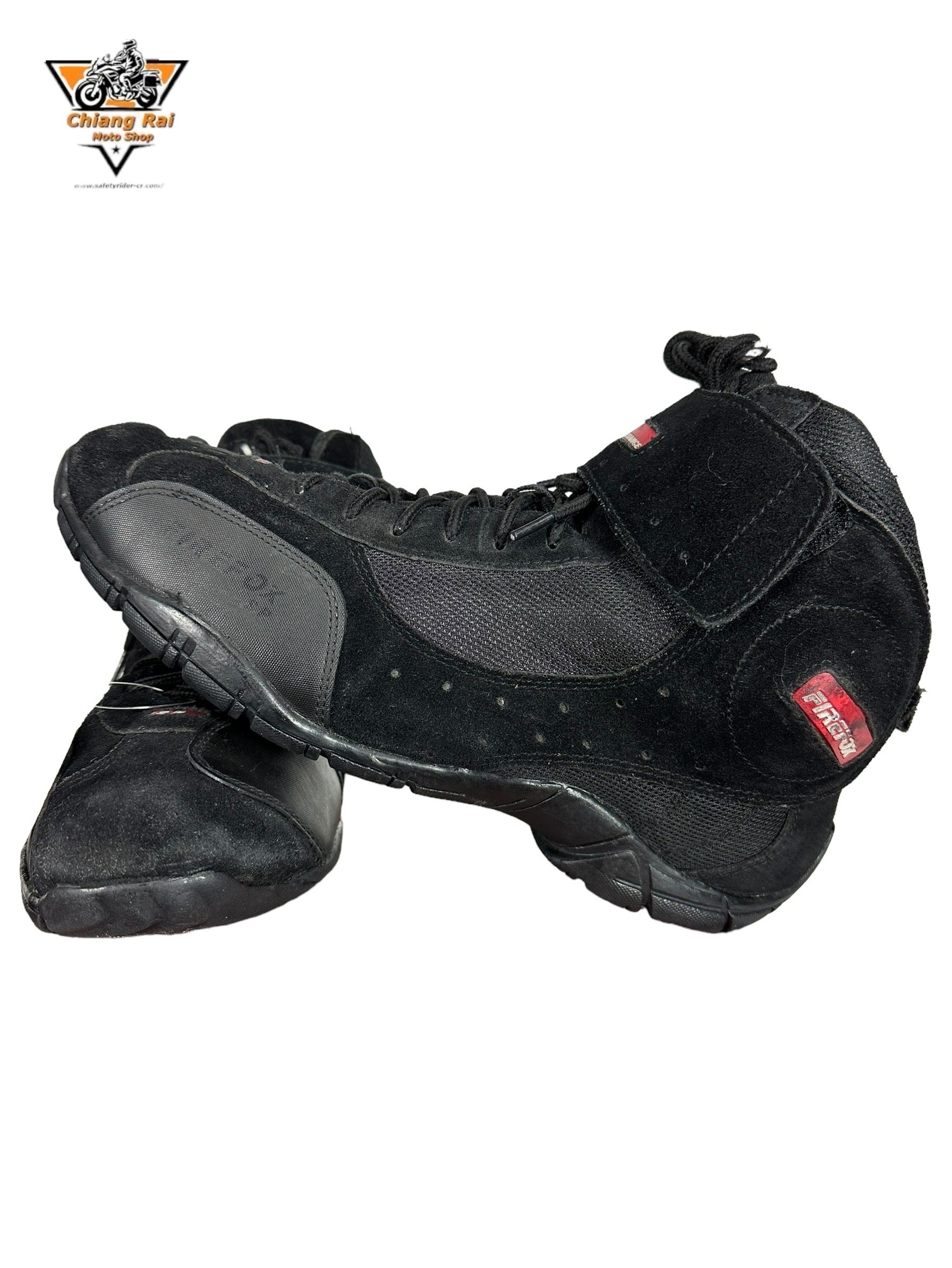 รองเท้าขี่มอเตอร์ไซด์( มือสอง) RCBS-562 Size ขนาดจากป้าย 45:EUR / 10:UK / 27.9:Cm.(FIREFOX)