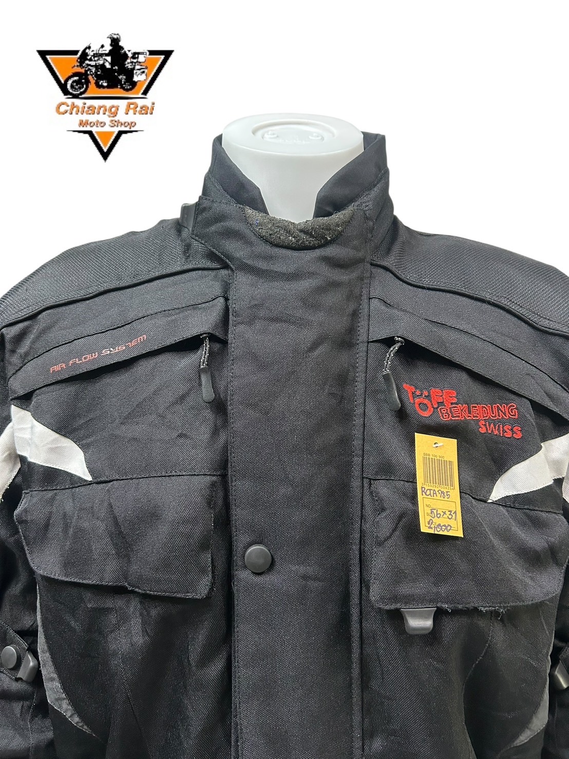 เสื้อขี่มอเตอร์ไซด์( มือสอง) RCTA 785 อก 56" ยาว 31 (2XL) **TOFF BEKLEIDUNG SWISS**