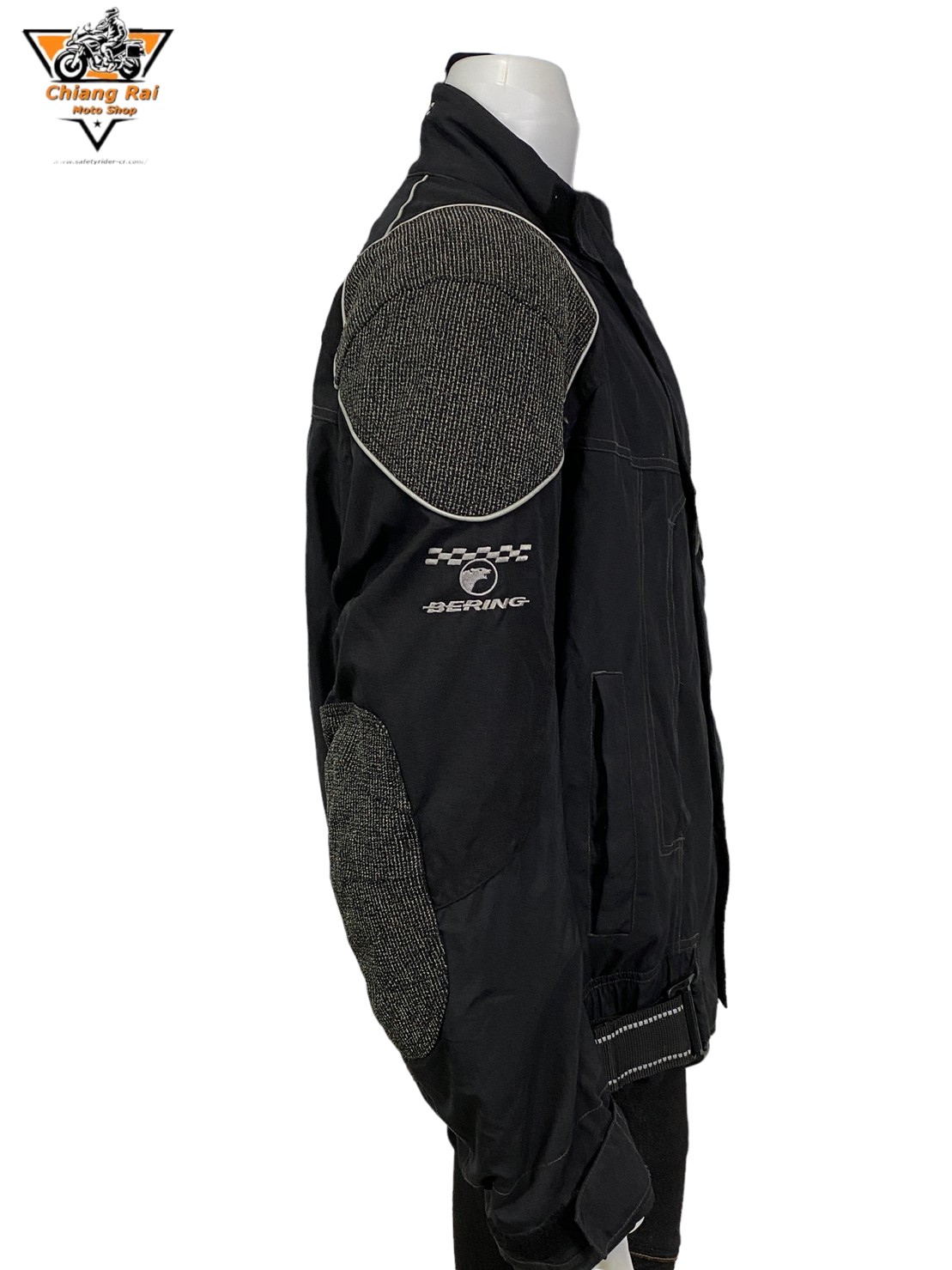 เสื้อขี่มอเตอร์ไซด์( มือสอง) RCSA 639: อก 52" ยาว 26" (XL) **BERING**