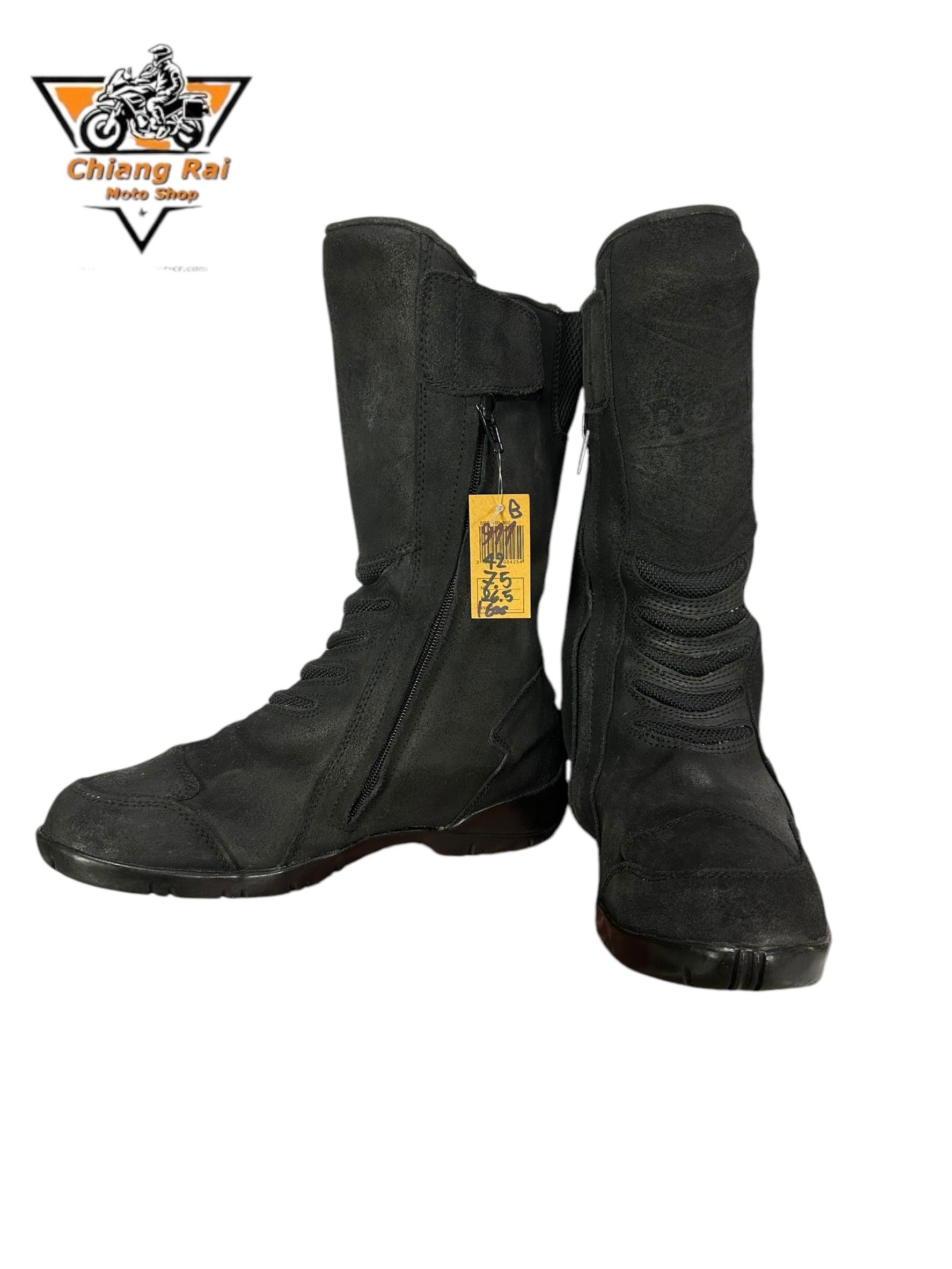 รองเท้าขี่มอเตอร์ไซด์( มือสอง) RCBS-911 Size ขนาดจากป้าย 42:EUR / 7.5:UK / 26.5:Cm.(probiker)