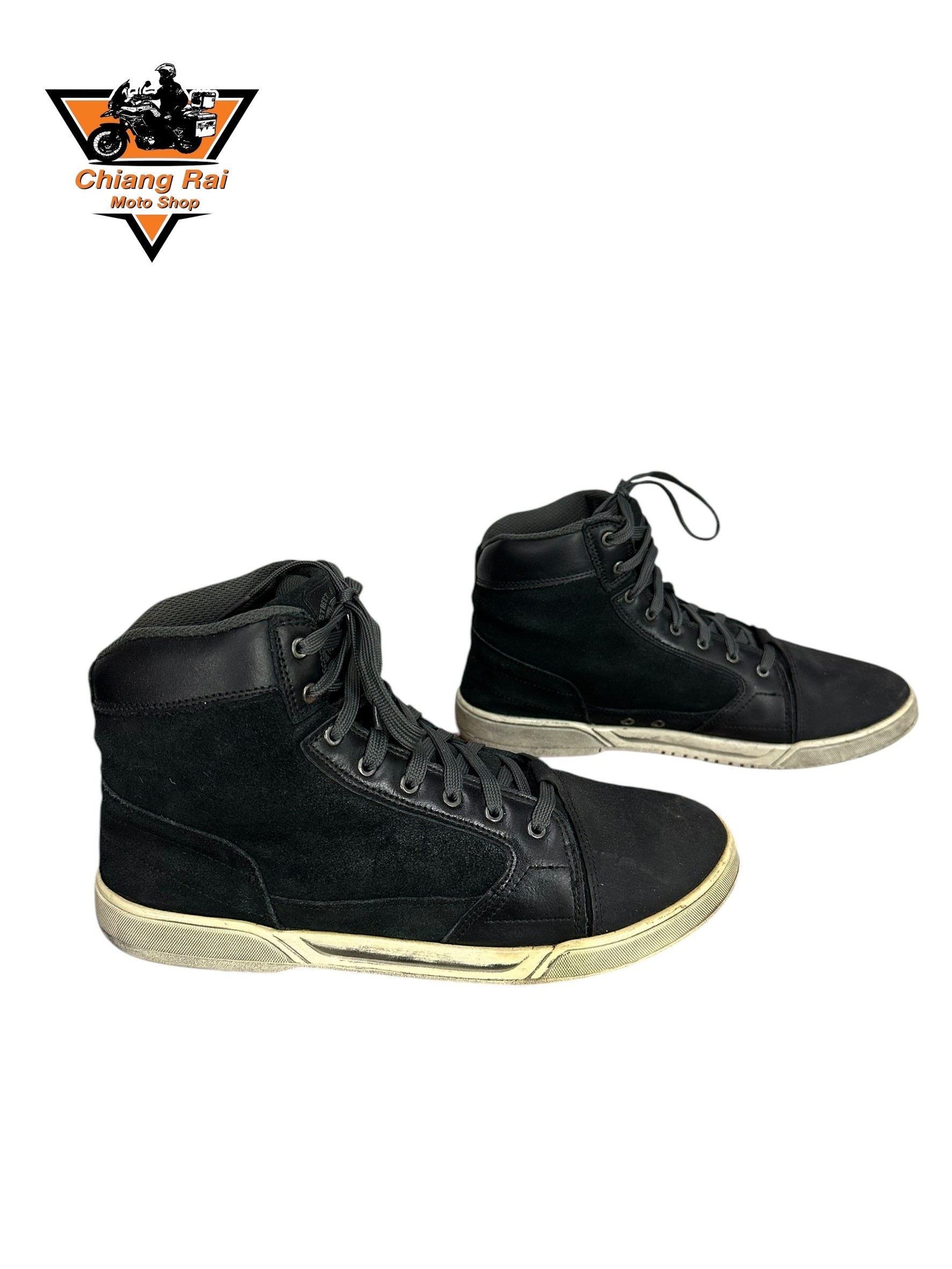 รองเท้าขี่มอเตอร์ไซด์( มือสอง) RCBS-936 Size ขนาดจากป้าย 45:EUR / 10:UK / 29:Cm.(street&steel)