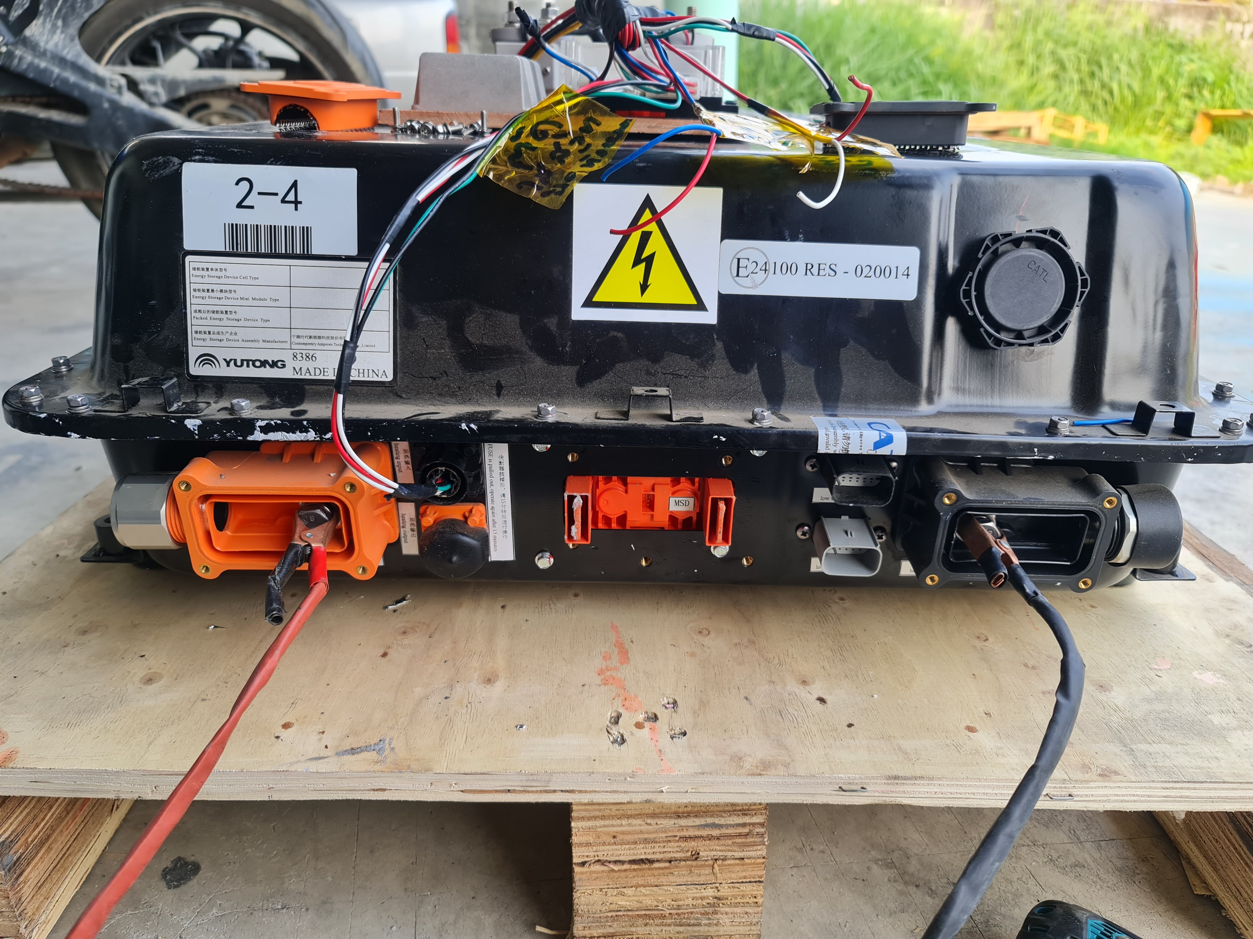 แบตเตอรี่สำหรับเรือยอร์ช ระบบ 48v 600Ah