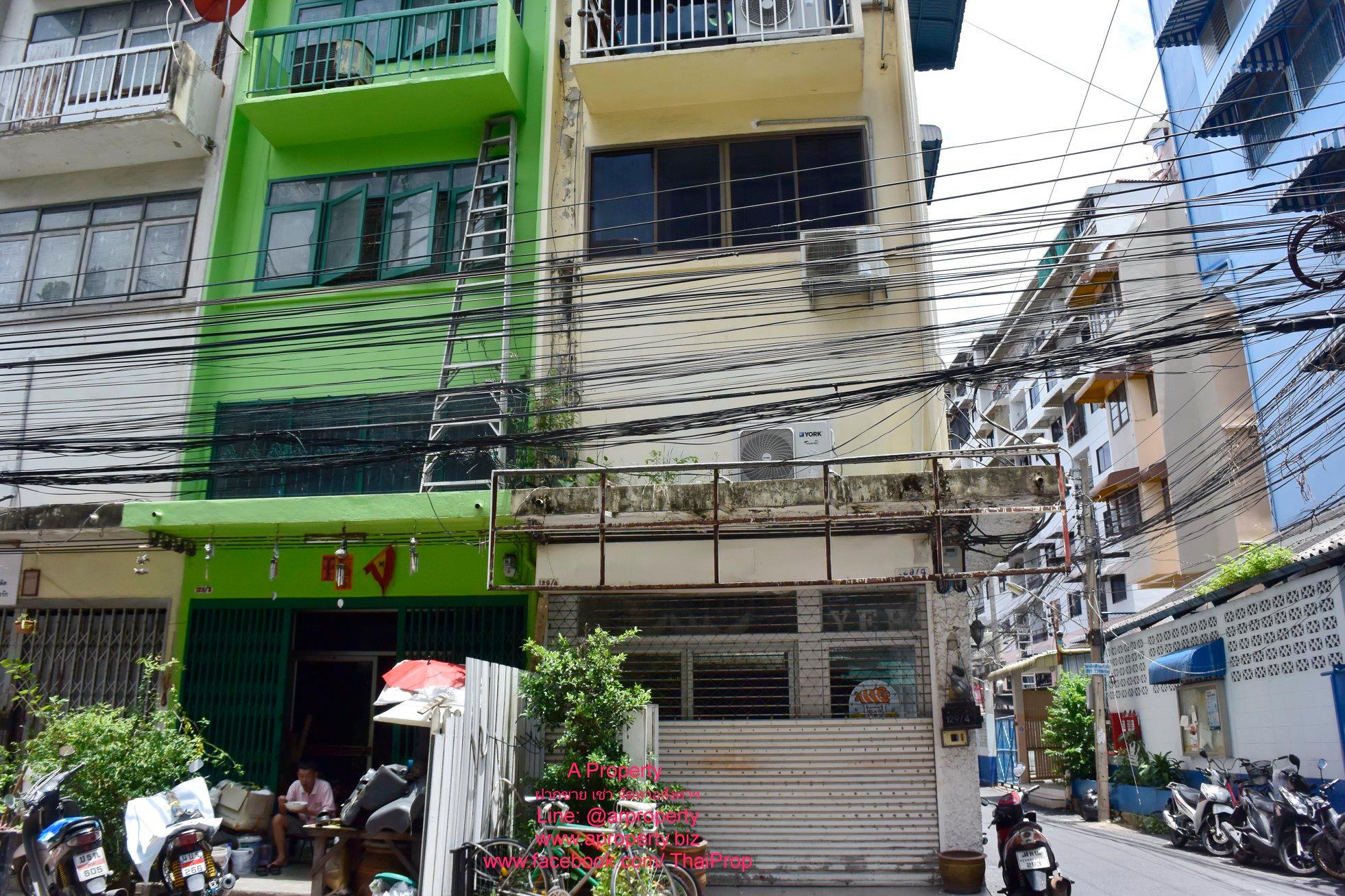 ให้เช่า อาคารพาณิชย์ 5 ชั้น ใกล้ MRT สามย่าน