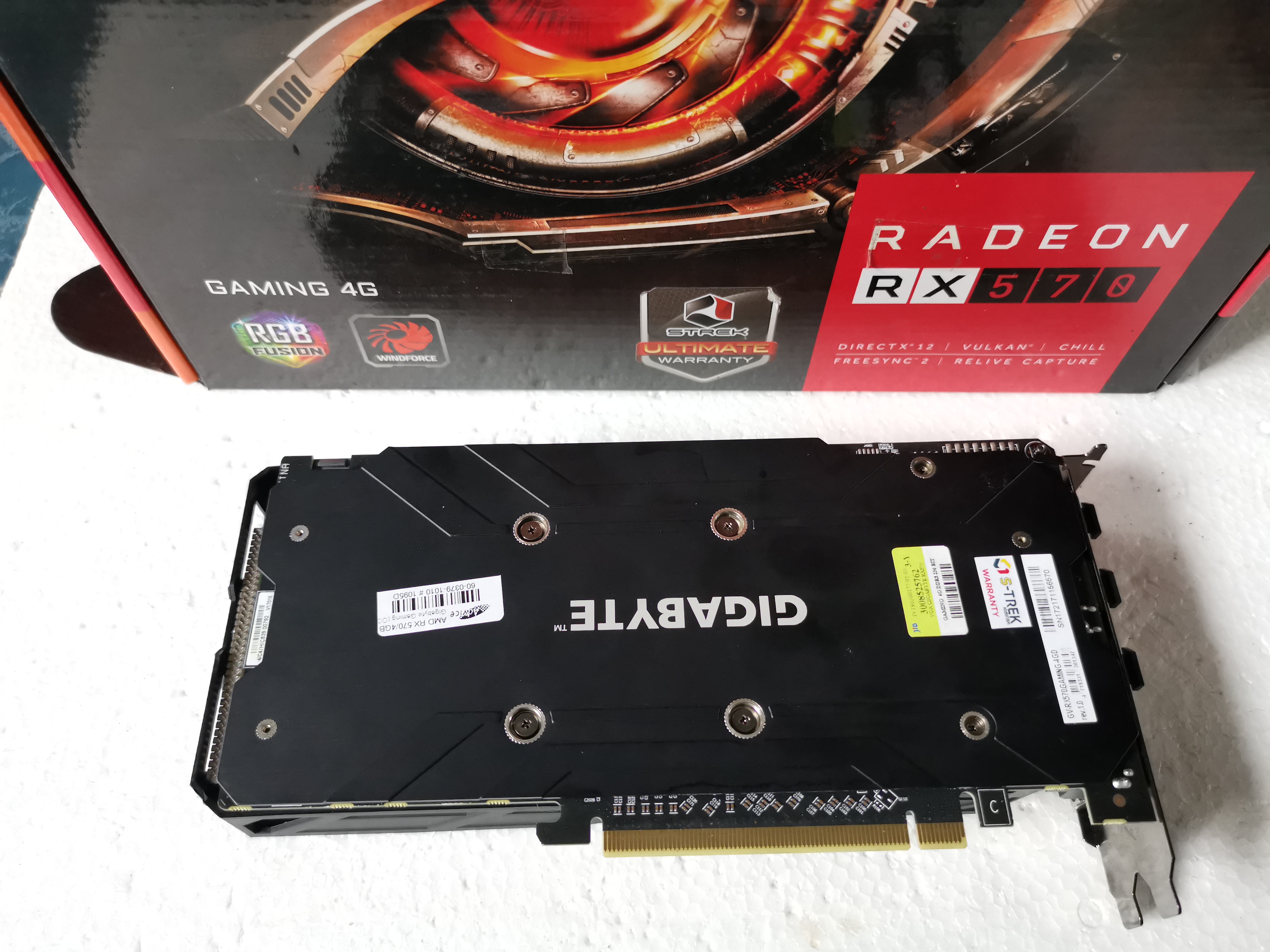 VGA GIGABYTE RX570 GAMING 4G