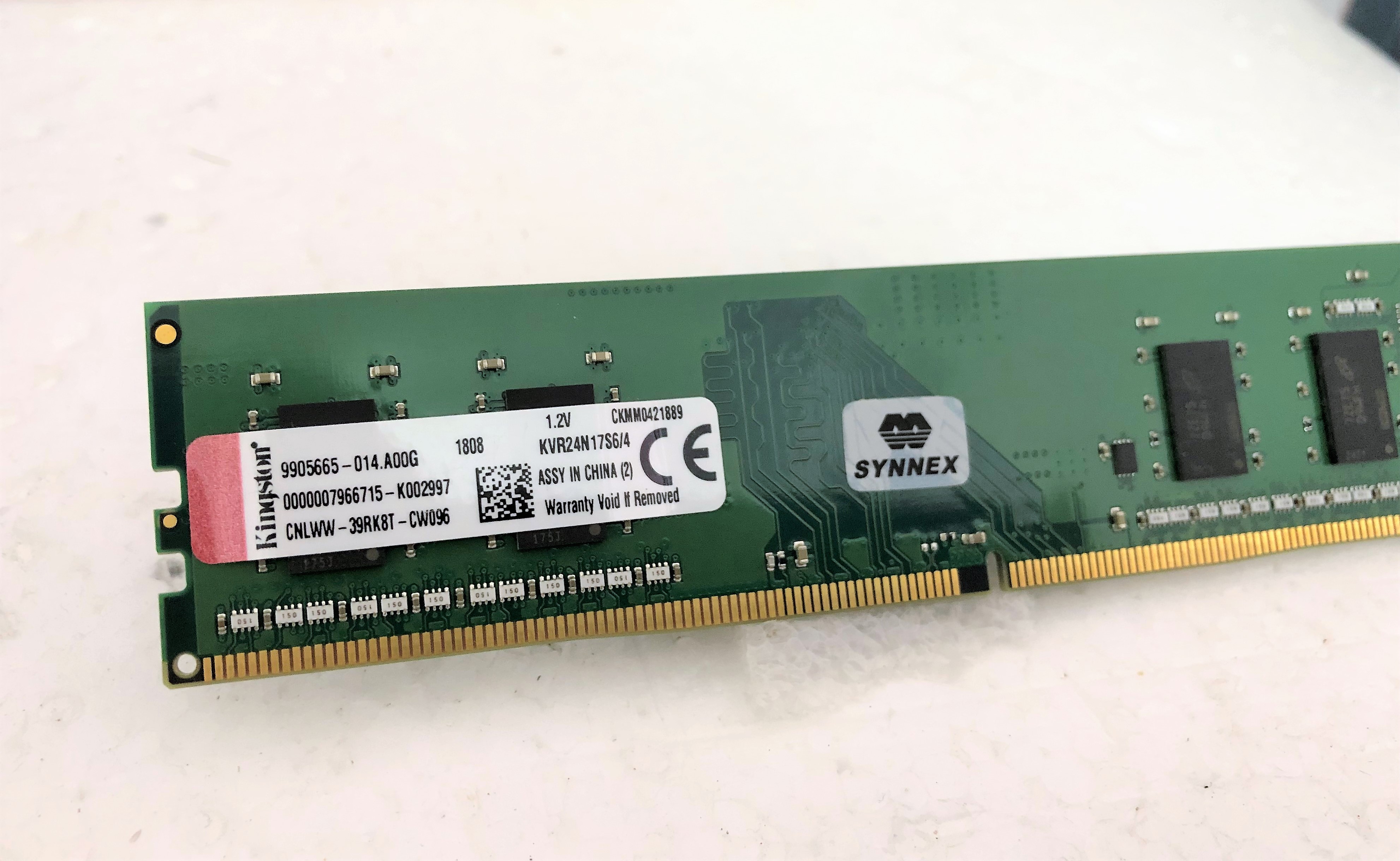 Ram Kingston DDR4 4G Bus2400
