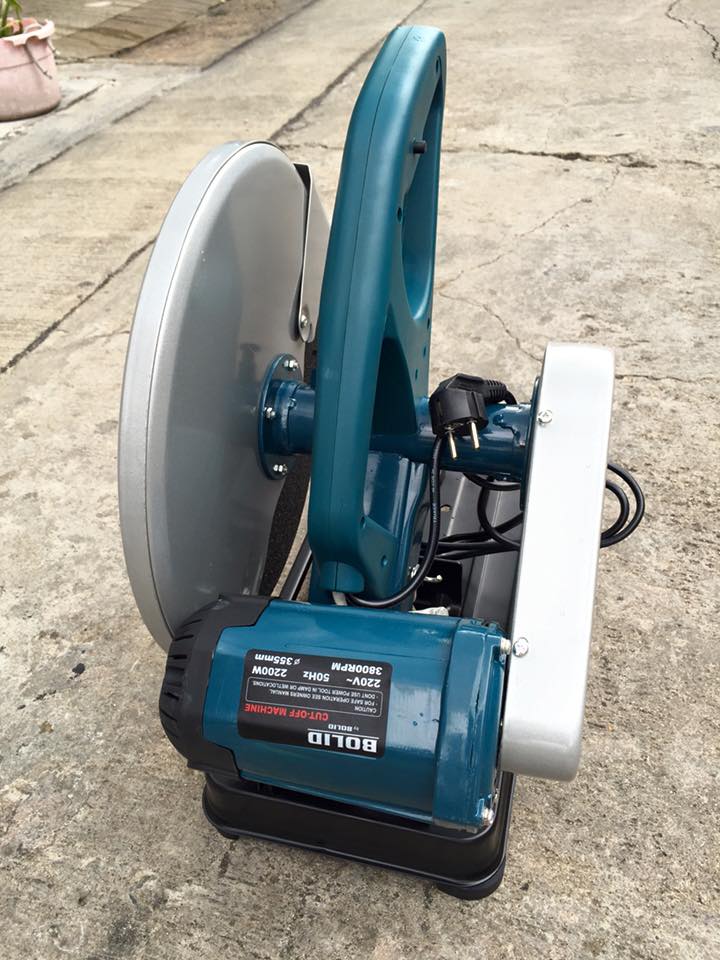 BOLID แท่นตัดไฟเบอร์ แบบสายพาน 14 นิ้ว 2200w ความเร็วรอบ 3800 rpm