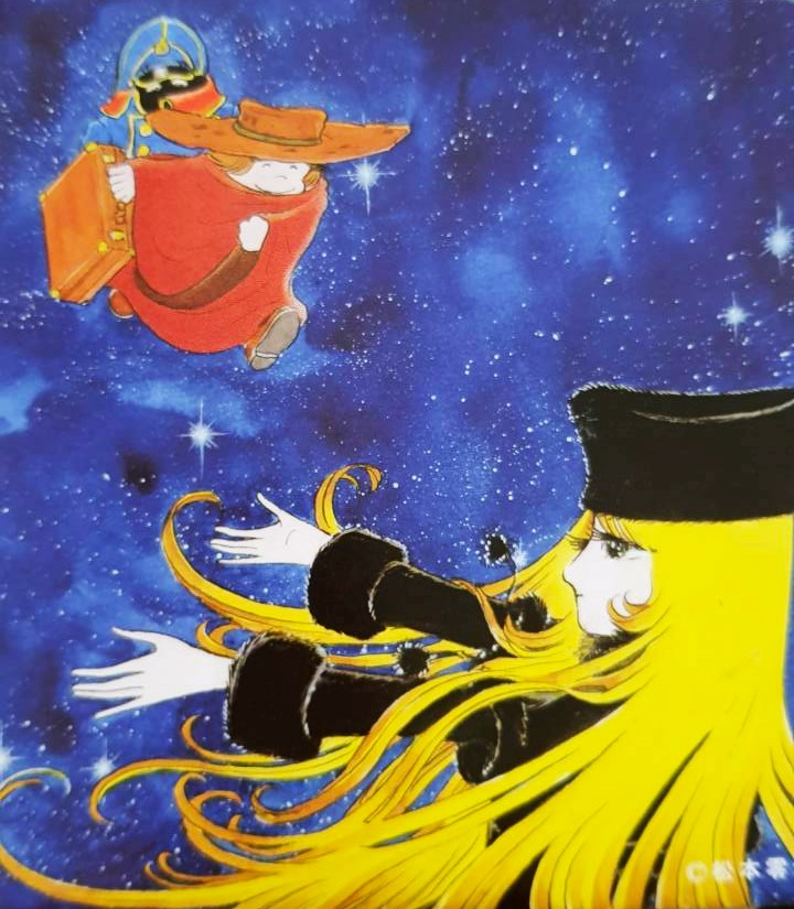 Set ตกแต่งเล็บ galaxy express 999 รถด่วนอวกาศ 999 จากญี่ปุ่น MADE IN JAPAN
