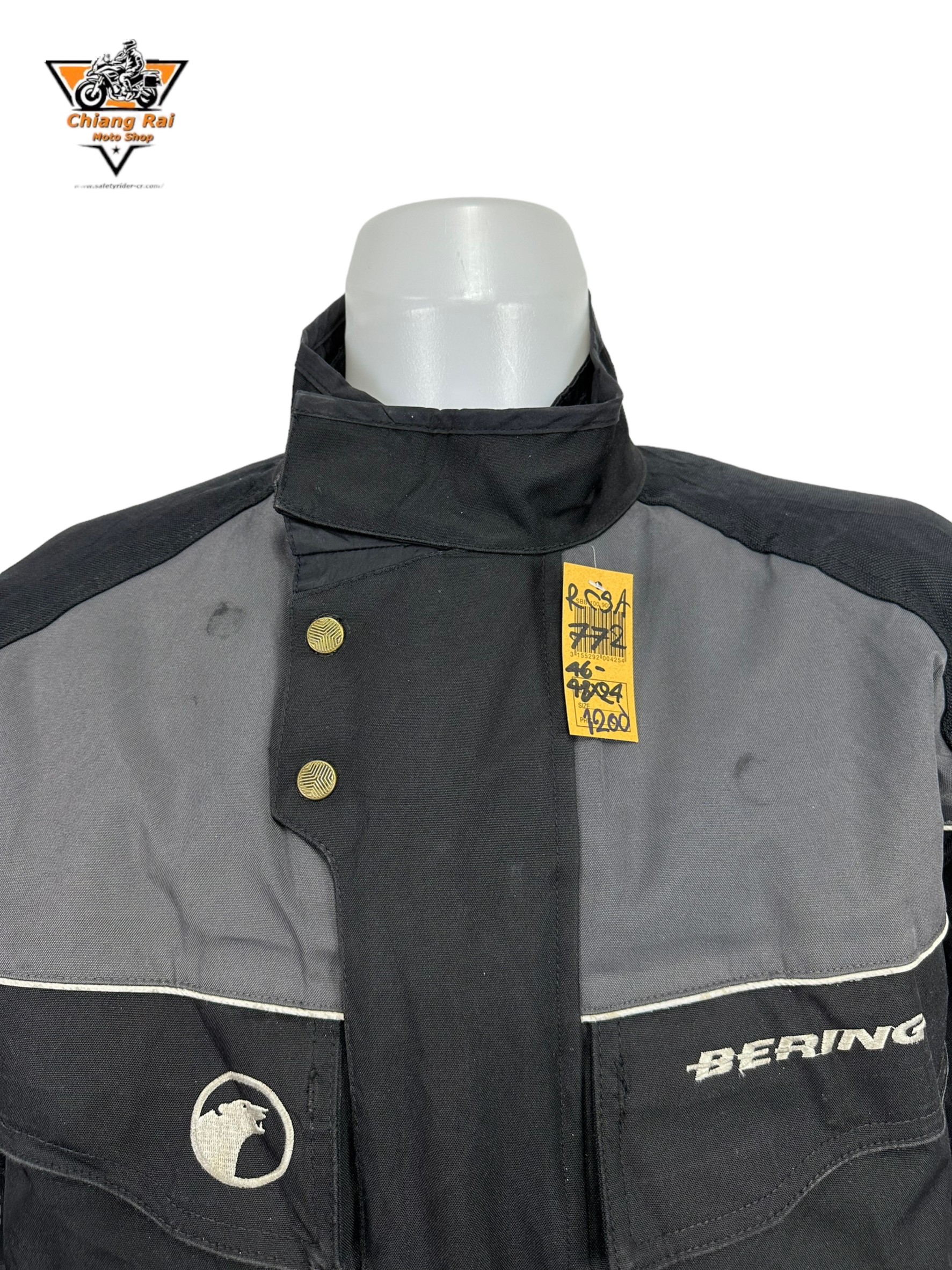 เสื้อขี่มอเตอร์ไซด์( มือสอง) RCSA 772 : อก 46-48" ยาว 24" (L) BERING