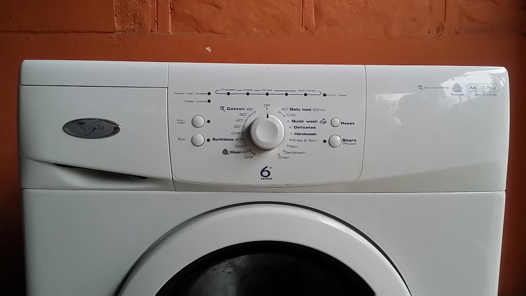 ซ่อมเครื่องซักผ้า ยี่ห้อ WHIRLPOOL รุ่น AWD-41808 อาการเครื่องรวน