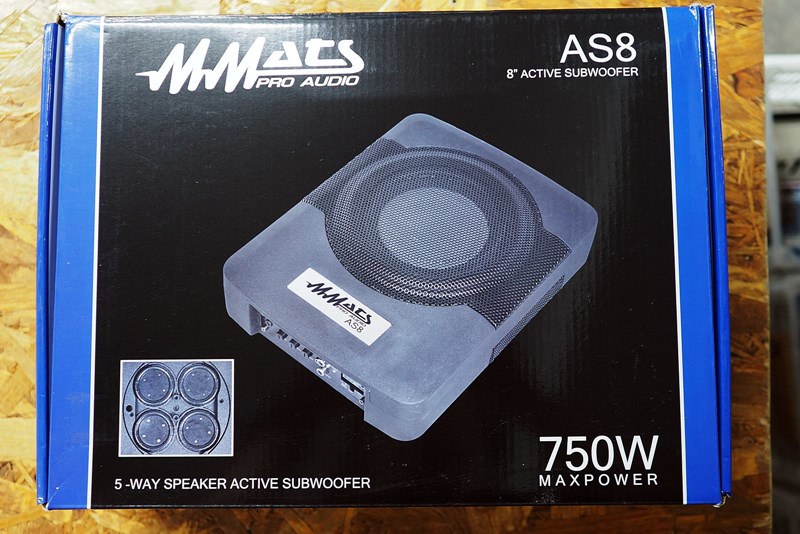 SubBox 8 นิ้ว Mmats รุ่น AS8