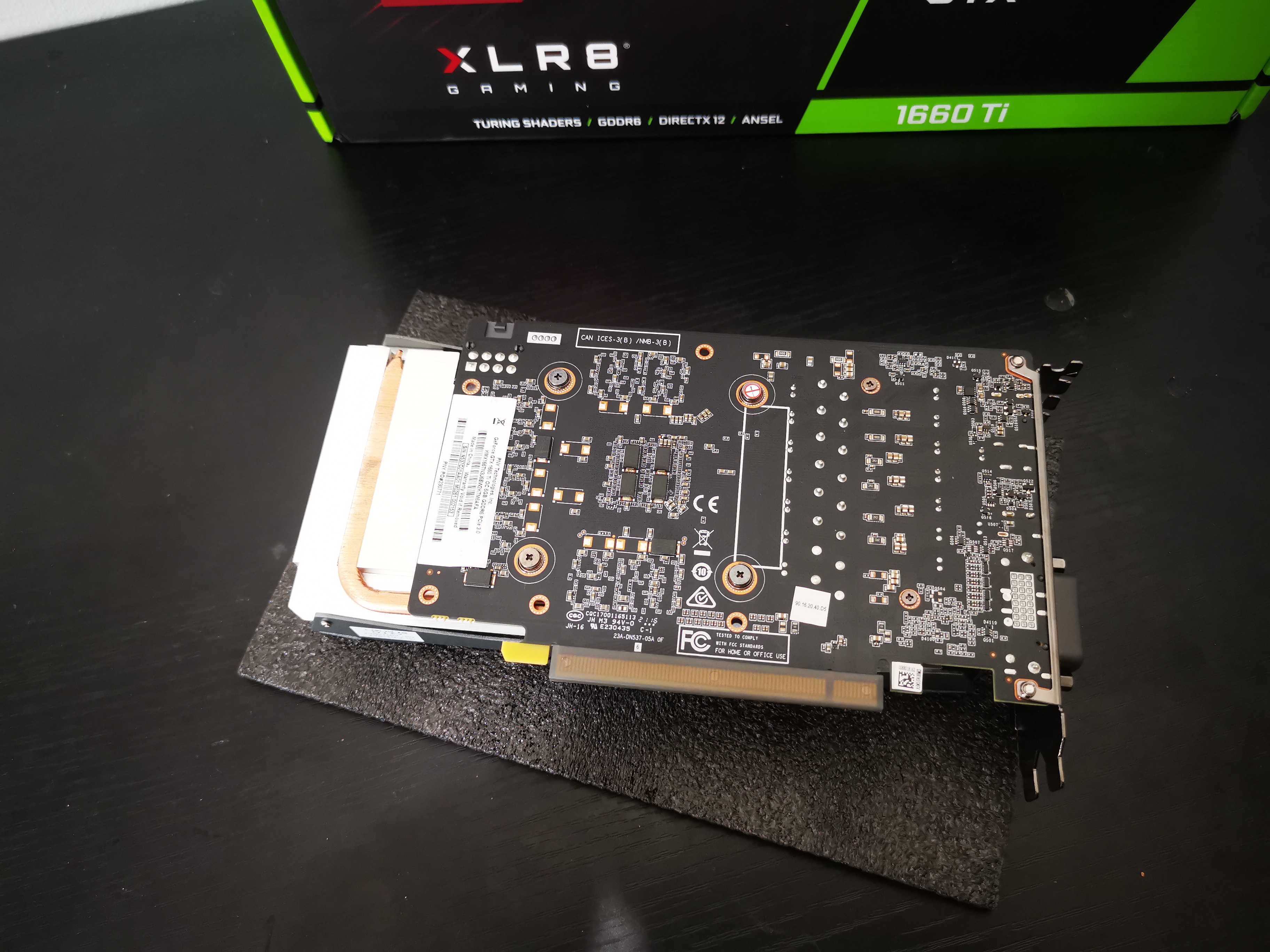 PNY GTX 1660 Ti OC 6GB GDDR6 Dual Fan XLR8 Gaming