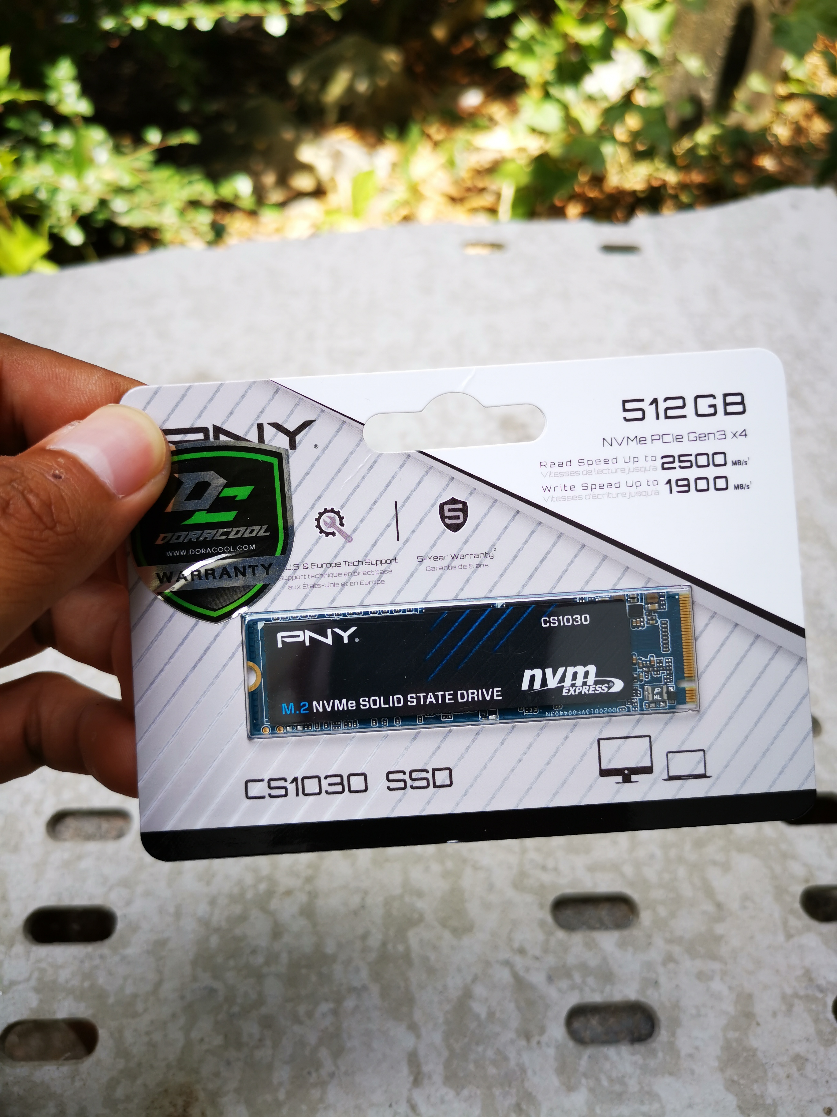 PNY CS1030 SSD M.2 NVMe 512 GB