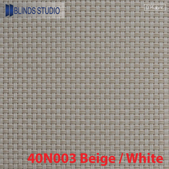 40N003 Beige / White