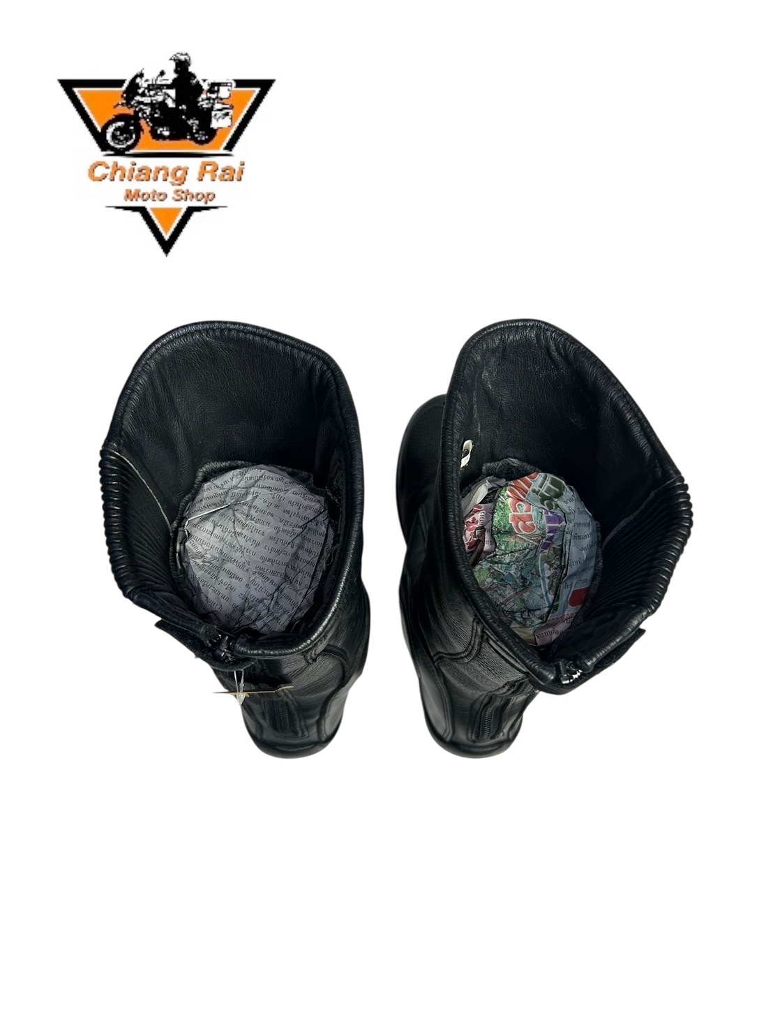 รองเท้าขี่มอเตอร์ไซด์( มือสอง) RCBT-063 Size ขนาดจากป้าย 39:EUR / 6:UK / 24.5:Cm.(Dainese)