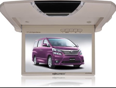จอเพดานติดรถยนต์ WORLDTECH ขนาดจอ 9 นิ้ว RFT-9064